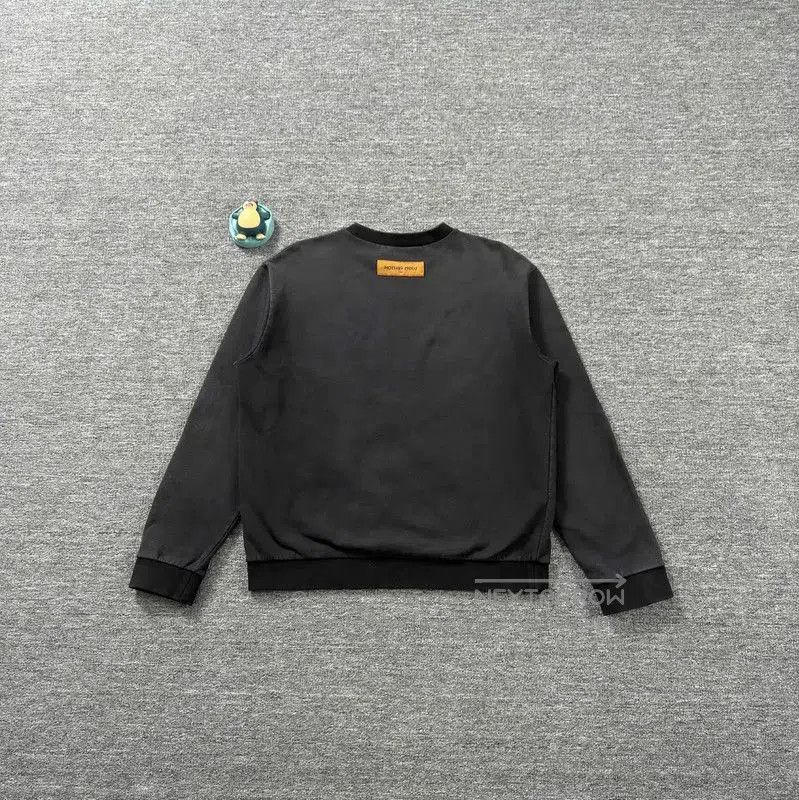 Louis Vuitton Louis Vuitton Men's Black Cotton Sweatshirt . Size US L / EU 52-54 / 3 - 2 Thumbnail