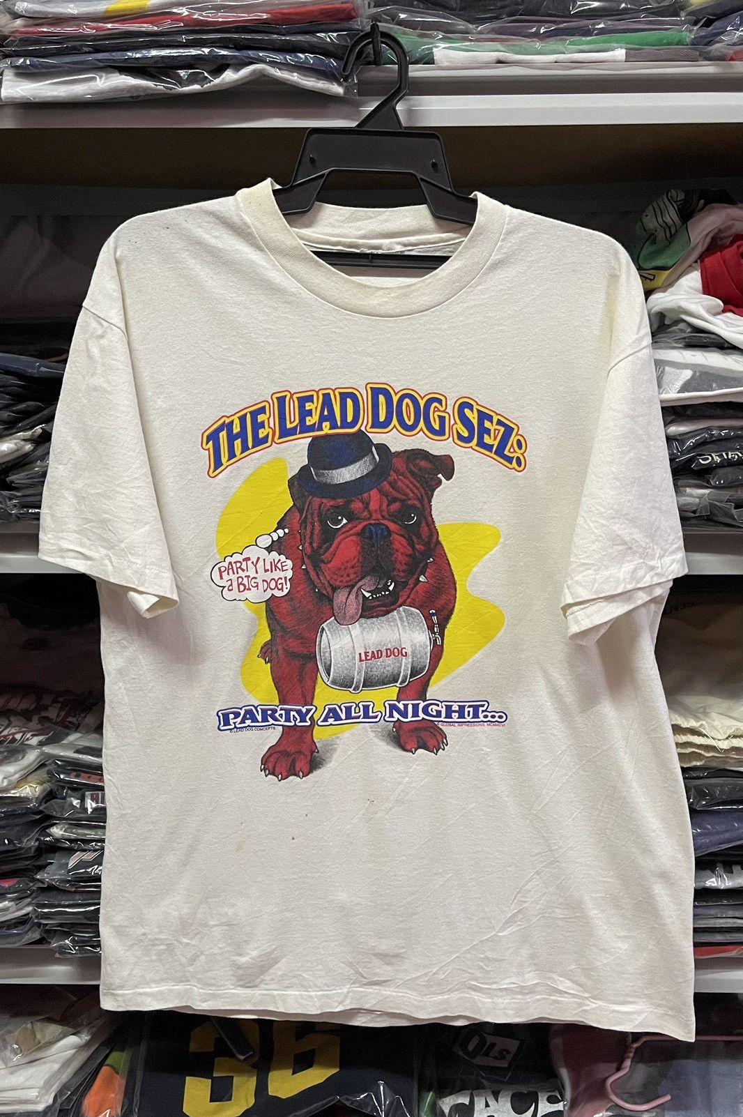 Vintage Vintage The Lead Dog Sez🔥🔥🔥 Size US XL / EU 56 / 4 - 1 Thumbnail