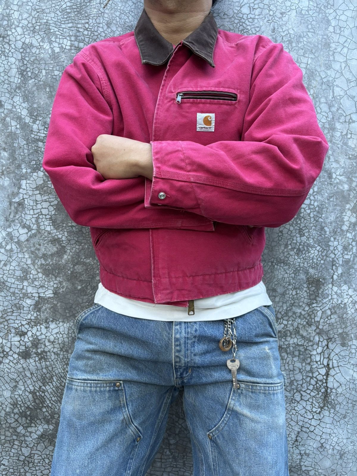 Carhartt Vintage Carhartt Detroitt WJ097- SCA🌸 Size US L / EU 52-54 / 3 - 3 Thumbnail
