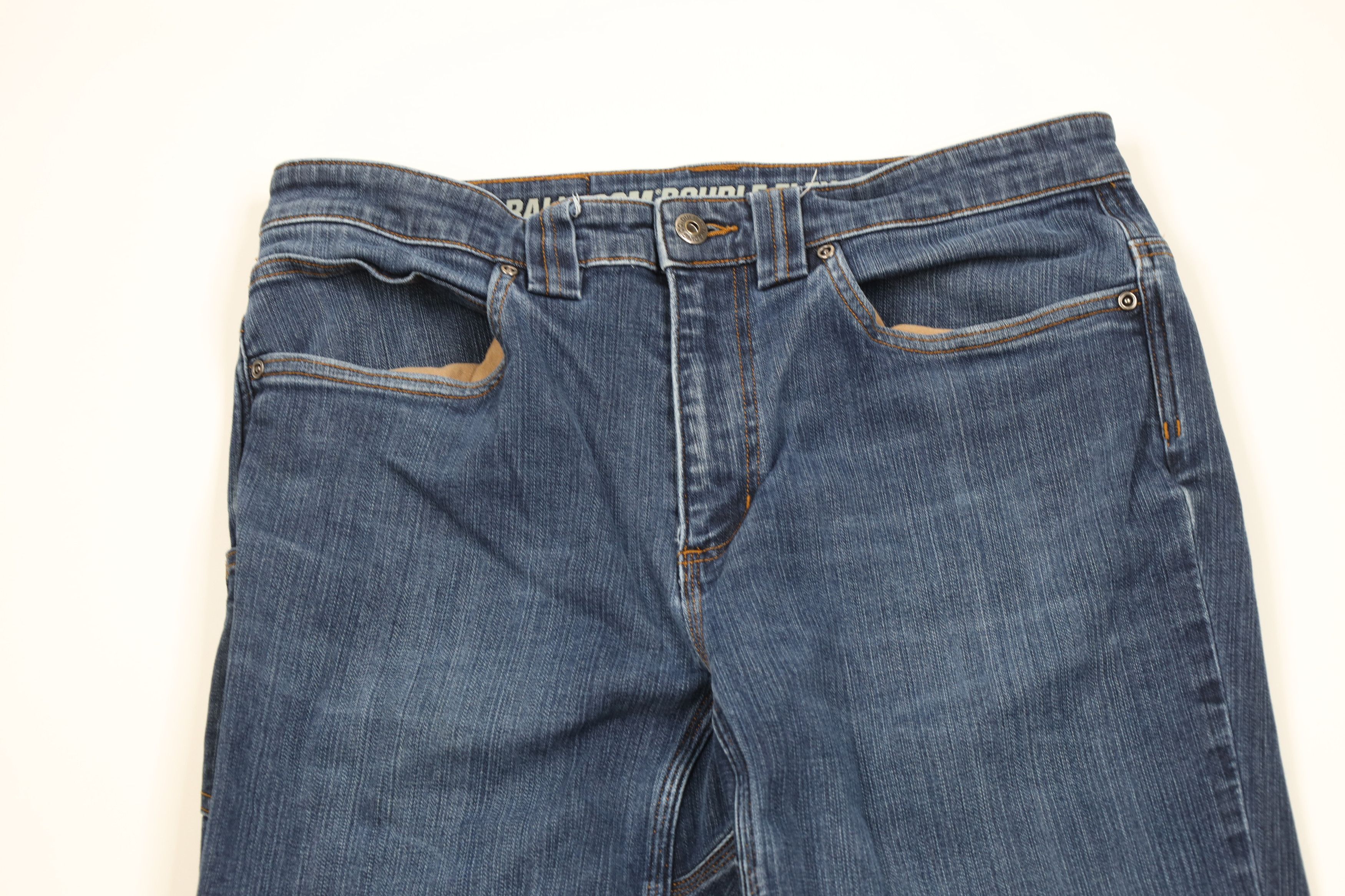 Duluth Trading Company Duluth Trading Co Double Flex Straight Leg Denim Jeans Size US 34 / EU 50 - 2 Thumbnail