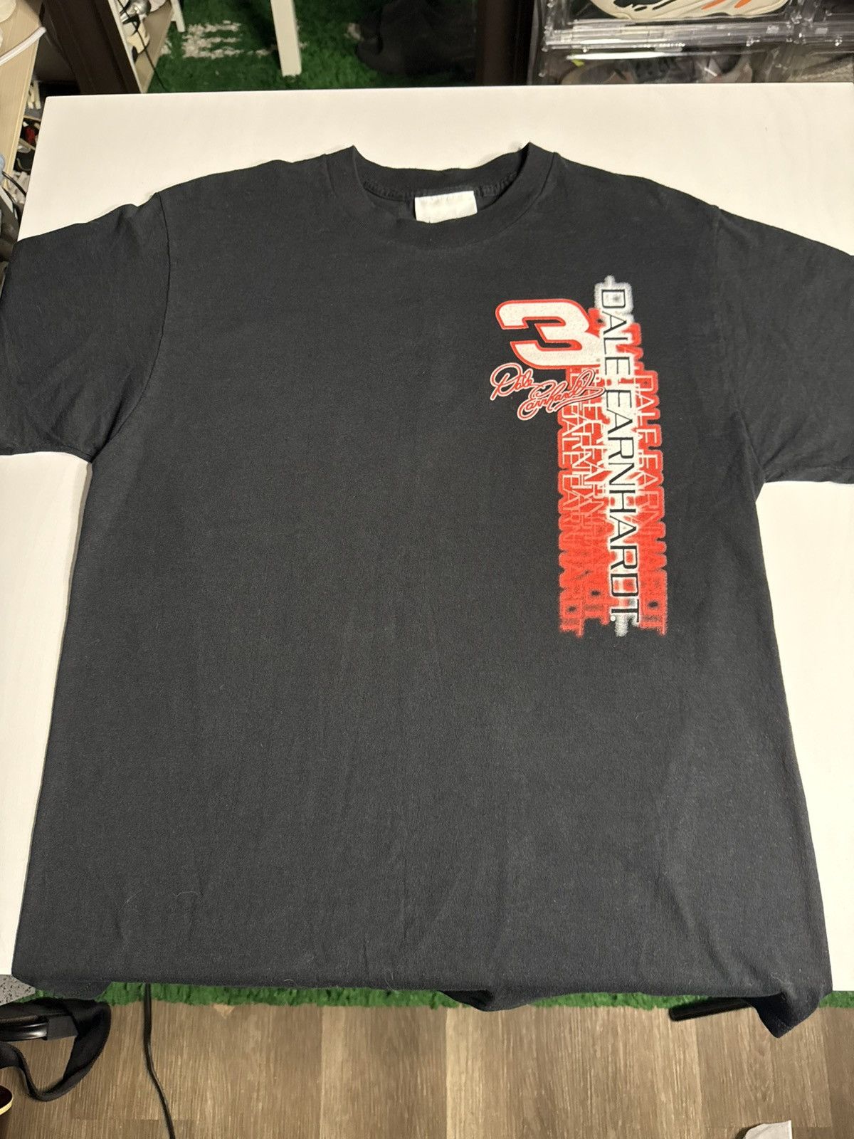 Vintage VINTAGE 2001 Dale Earnhardt Nascar Tee “Blck” [ L ] PREOWNED Size US L / EU 52-54 / 3 - 3 Thumbnail