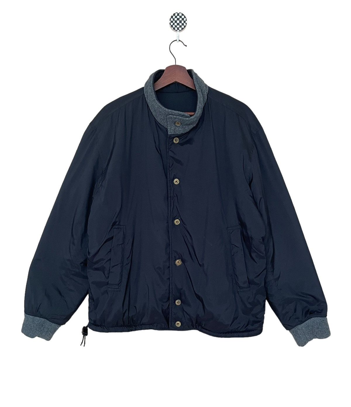 Vintage Vintage Brand Issey Miyake Reversible Jacket 1990s Size US L / EU 52-54 / 3 - 9 Thumbnail