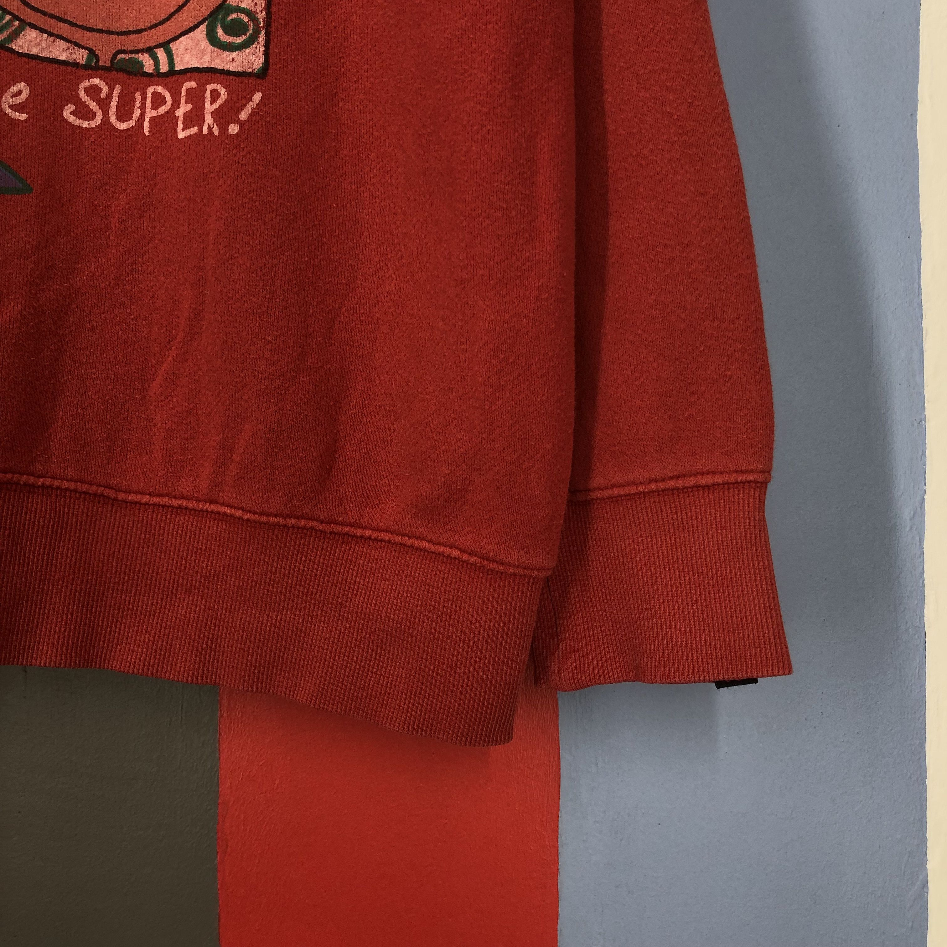 Japanese Brand THE YUONG by CRAZY GO GO Crew Neck Sweatshirt #1683/05 Size US M / EU 48-50 / 2 - 3 Thumbnail