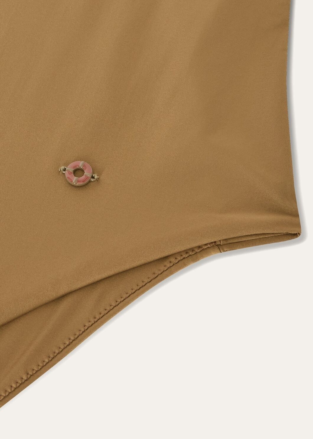 Loro Piana o1srvl11e0725 FAN0844 One-piece Swimsuit in Brown Size S / US 4 / IT 40 - 6 Thumbnail