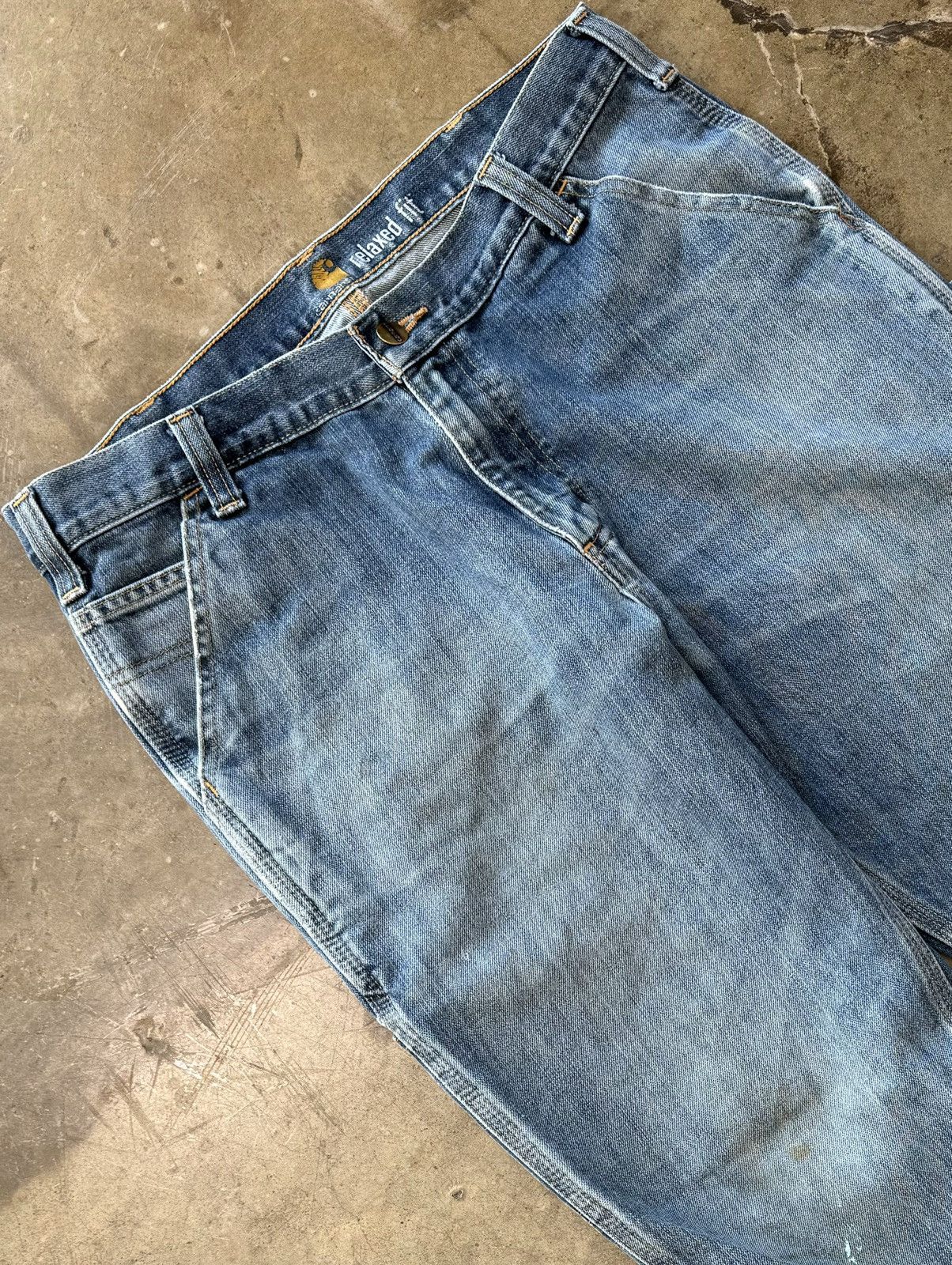 Carhartt Vintage Carhartt Carpenter Jean Sz. 33x32 Size US 33 - 4 Thumbnail