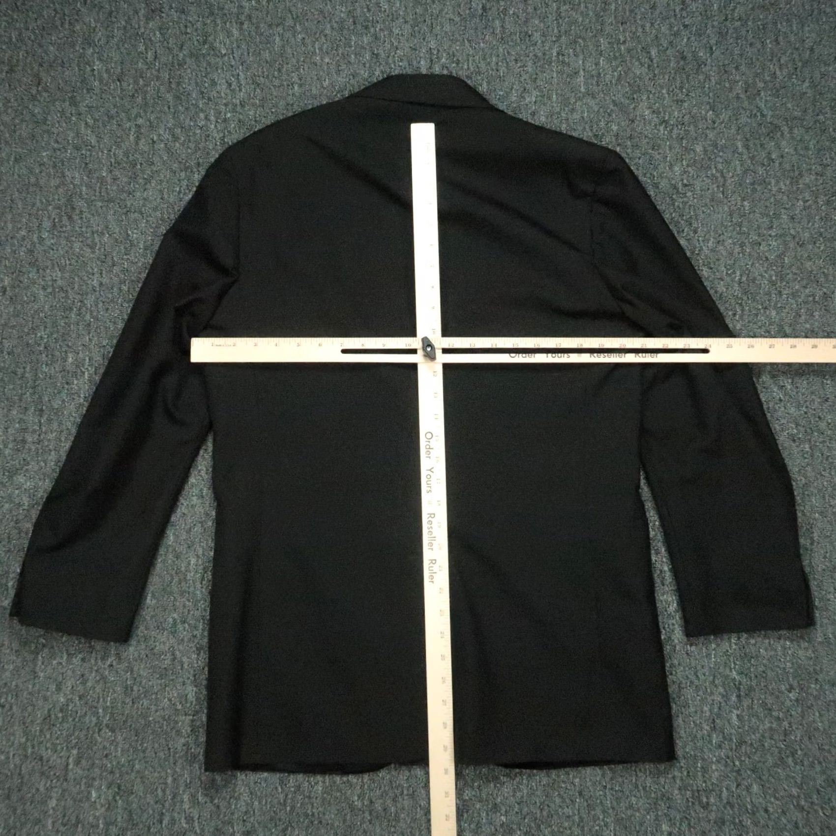 Brooks Brothers VINTAGE Brooks Brothers Blazer Mens 40R Black Tuxedo Jacket Formal Union Made Blazer Mens 40 Black Tuxedo Jacket Formal Union Made Size 40R - 7 Thumbnail
