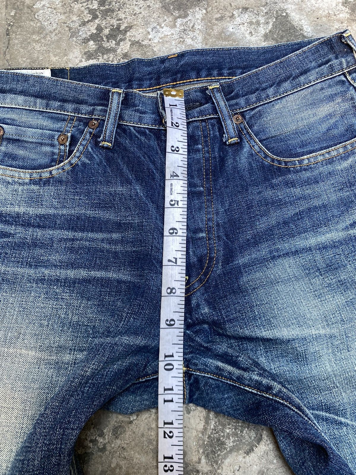 Studio D'Artisan Distressed Studio D’Artisan Straight Japan Denim Pants Size US 31 - 10 Thumbnail