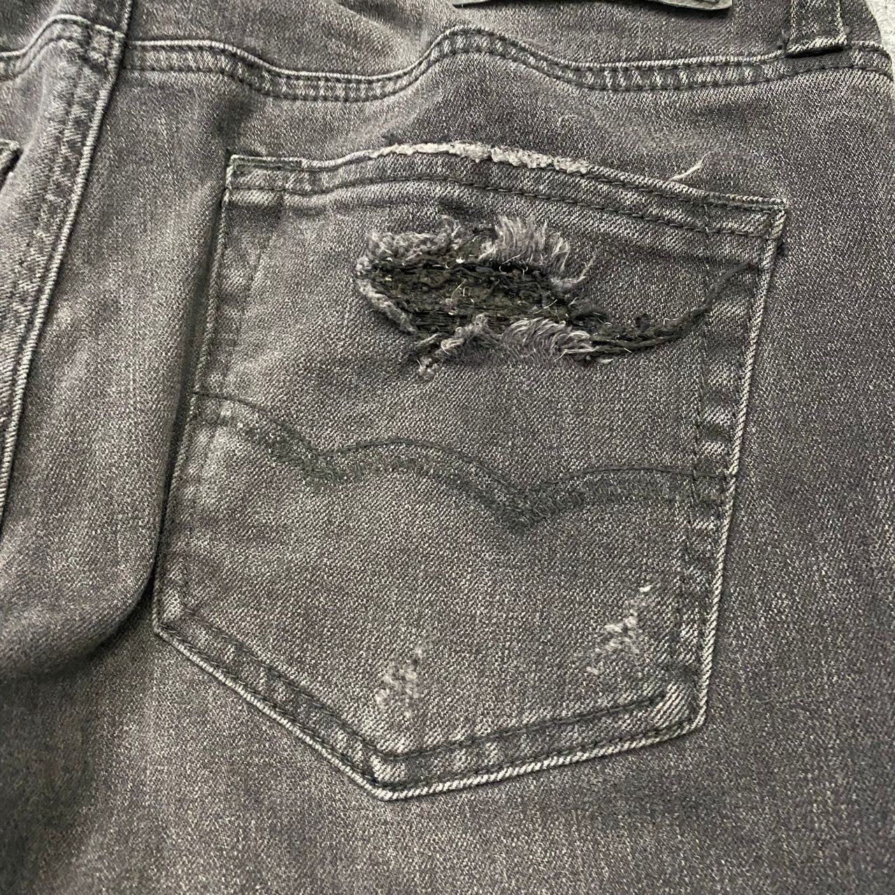 American Eagle Outfitters Vintage American Eagle Qutfitters Patchwork Denim Size US 29 - 14 Thumbnail