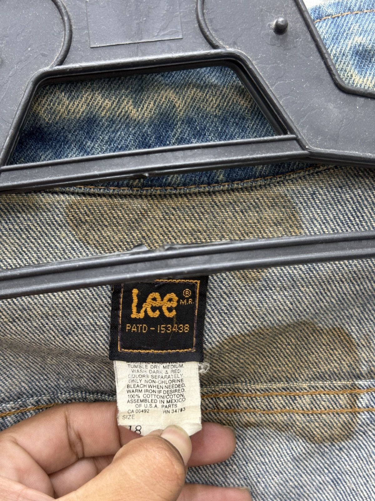 Lee 🔥🔥🔥ARCHVE VTG LEE RIDERS TRUCKER JACKET Size US S / EU 44-46 / 1 - 8 Thumbnail