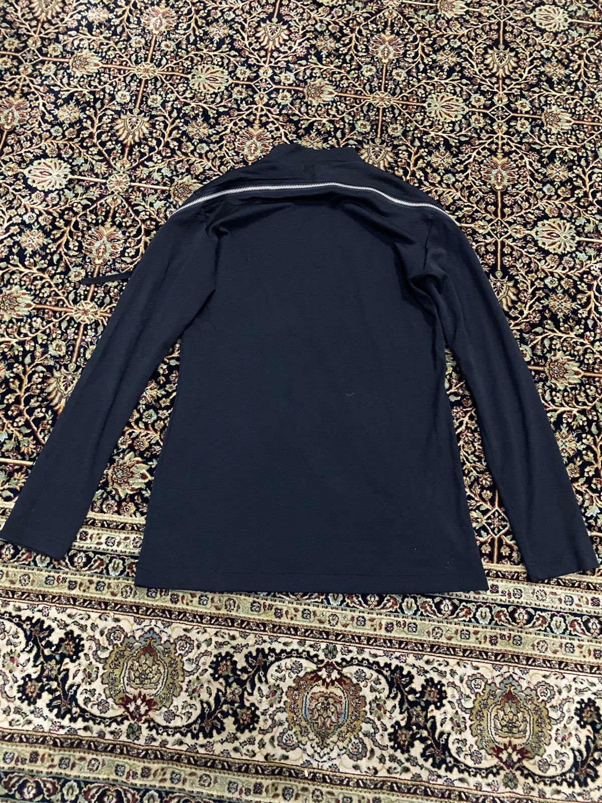 Yohji Yamamoto LQ YOHJI YAMAMOTO AVANT GARDE SHOULDER BACK ZIPPER LS SHIRT Size US M / EU 48-50 / 2 - 1 Thumbnail