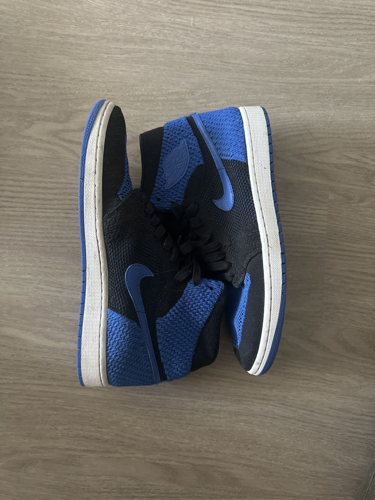 Jordan Brand × Nike Flyknit Royal Jordan 1 size 11.5 Size US 11.5 / EU 44-45 - 2 Thumbnail