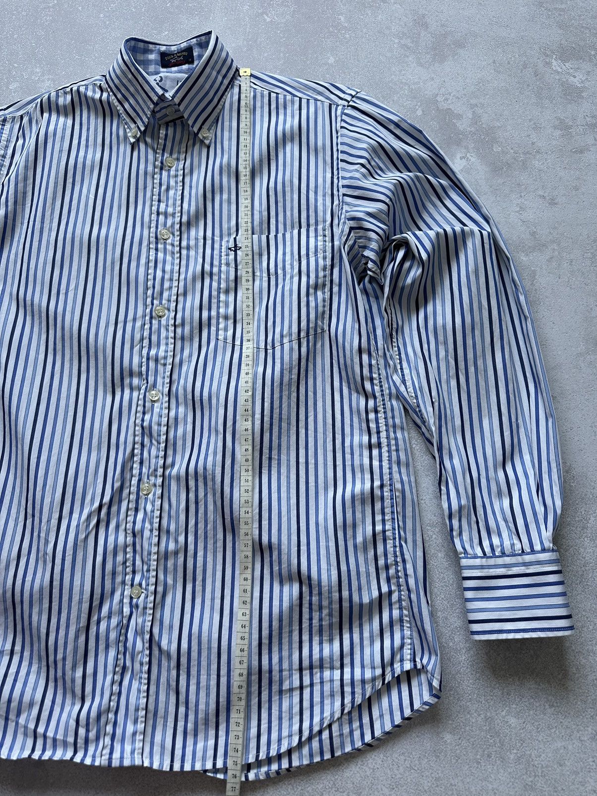 Paul & Shark Paul Shark Habana Yacht Club Striped Button Down Shirt Sz 39 Size US S / EU 44-46 / 1 - 5 Thumbnail
