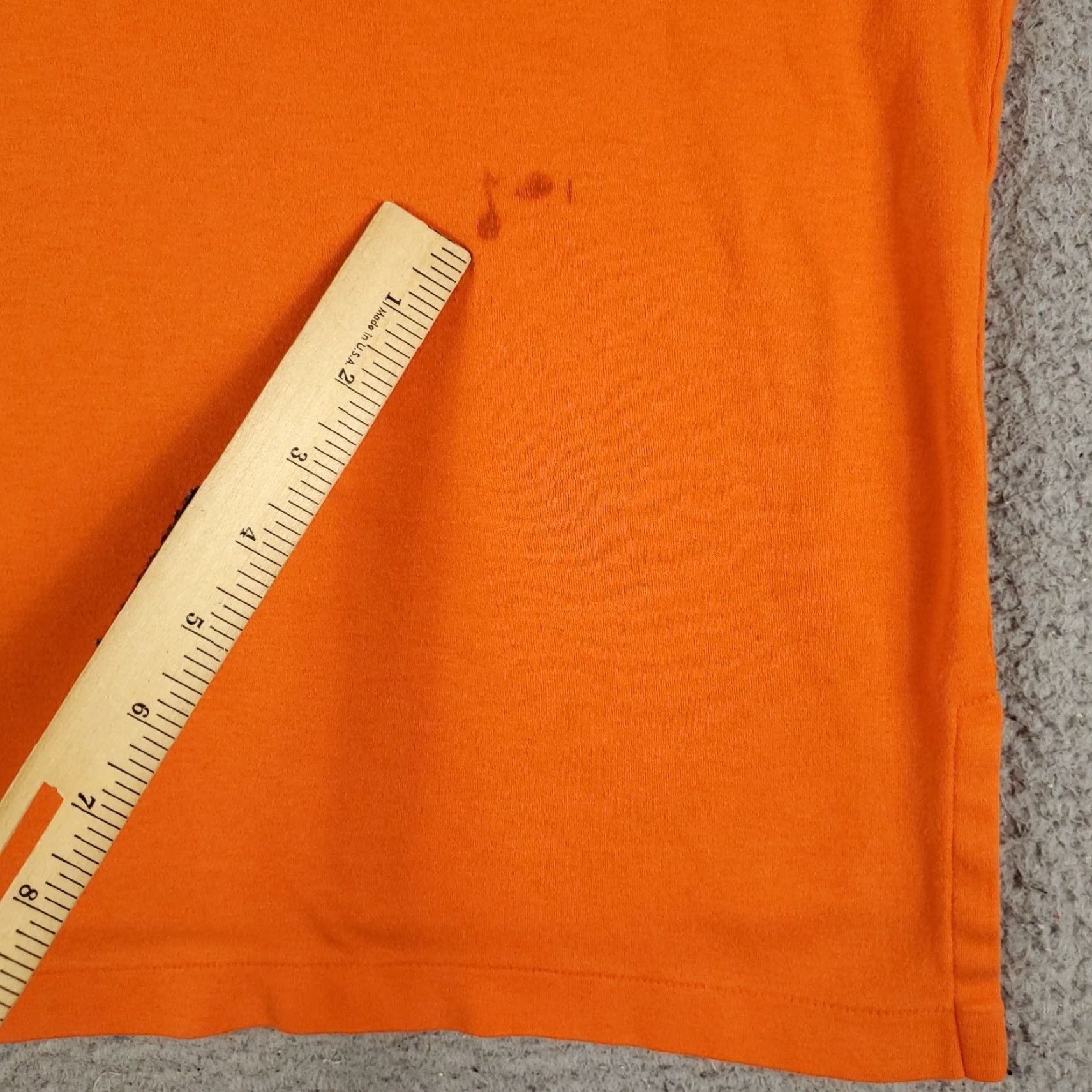 Ralph Lauren Ralph Lauren Polo Shirt Shirt Adult XL Orange Cotton Short Sleeve Logo Classic Mens Size US XL / EU 56 / 4 - 7 Thumbnail