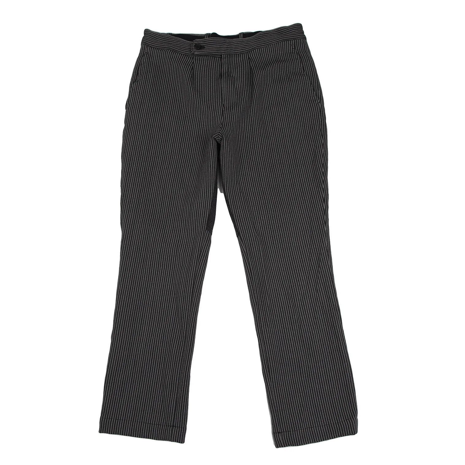 Junya Watanabe Polyester Striped Hip Cut Pants in Charcoal XS Size US 30 / EU 46 - 1 Thumbnail
