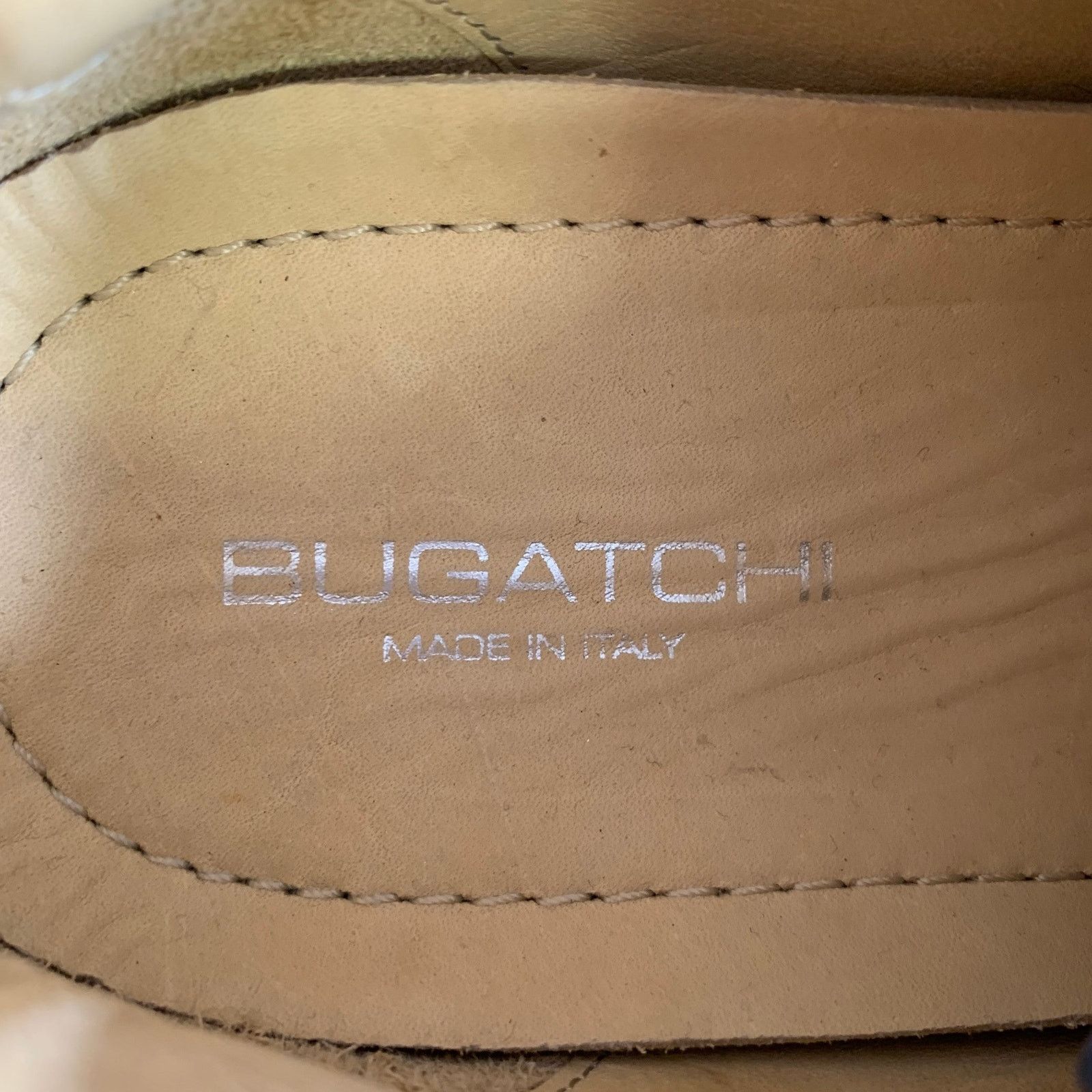 BUGATCHI BUGATCHI Size 8 Navy Perforated Leather Low Top Sneakers Size US 8 / EU 41 - 7 Thumbnail