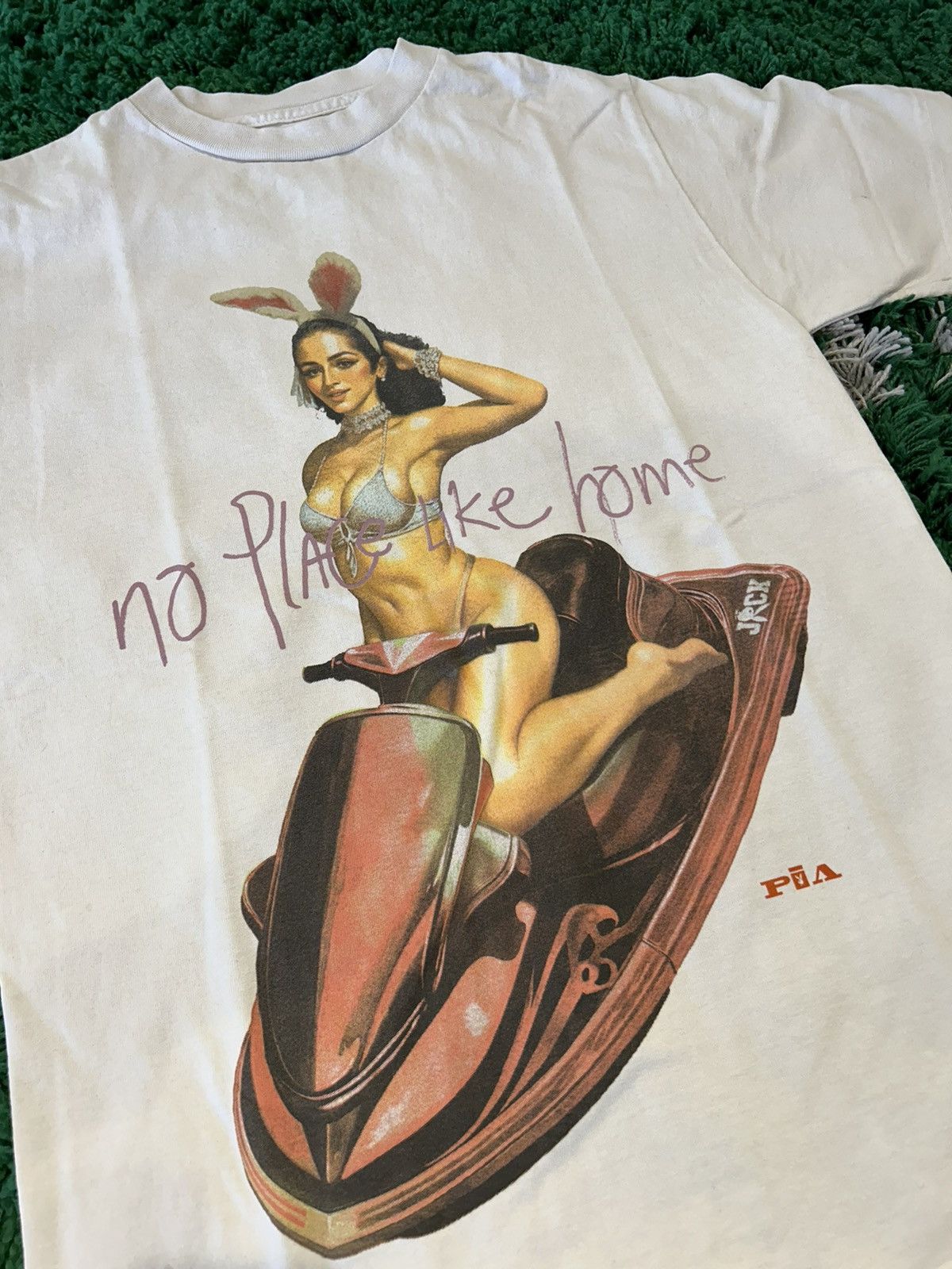 Playboy × Travis Scott Travis Scott PlayBoy Tee White Size US S / EU 44-46 / 1 - 3 Thumbnail