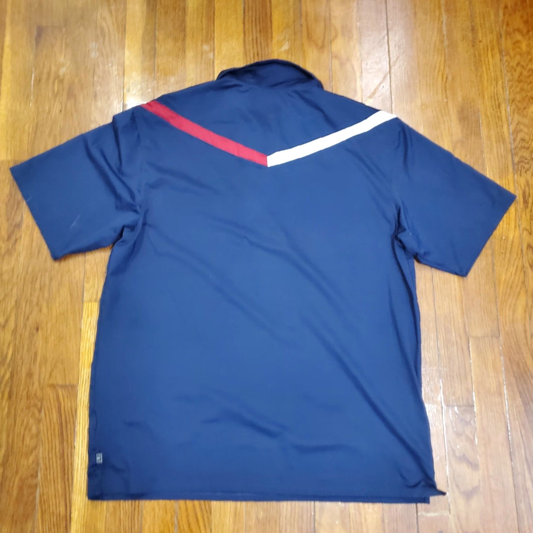 Nike Nike Polo Shirt Mens XL Navy Blue NikeFIT Dry Performance Golf Athletic Swoosh Size US XL / EU 56 / 4 - 7 Thumbnail