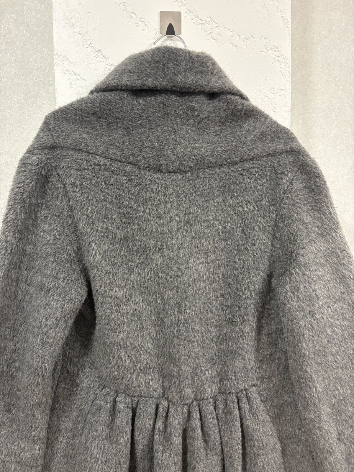 Rundholz Rundholz Alpaca-Cotton Faux Fur Coat Size: M Sample Size M / US 6-8 / IT 42-44 - 7 Thumbnail