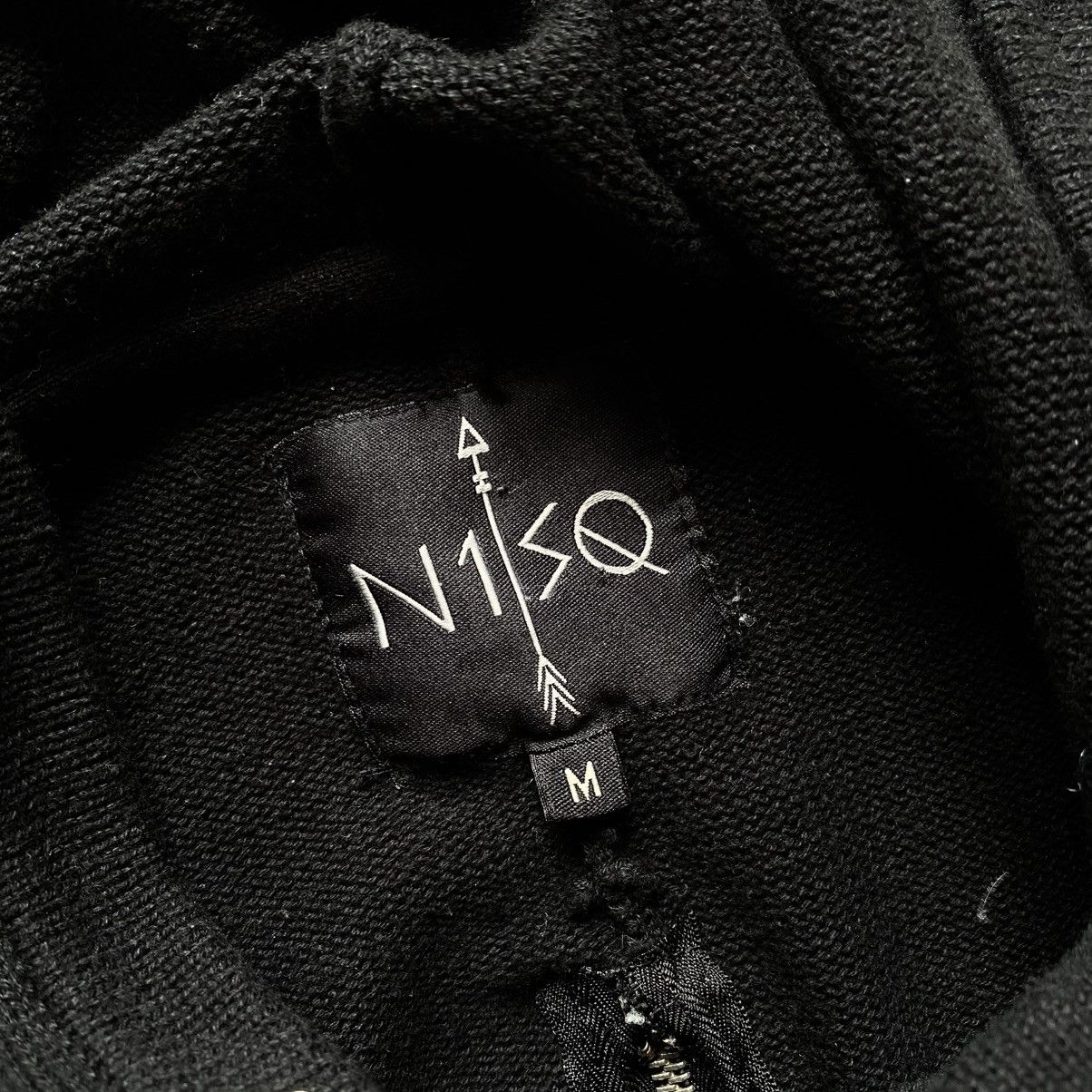 First Aid To The Injured × Hysteric Glamour × Thom Krom N1SQ Like First Aid To The Injured Knit Zip Hoodie Opium Size US M / EU 48-50 / 2 - 7 Thumbnail