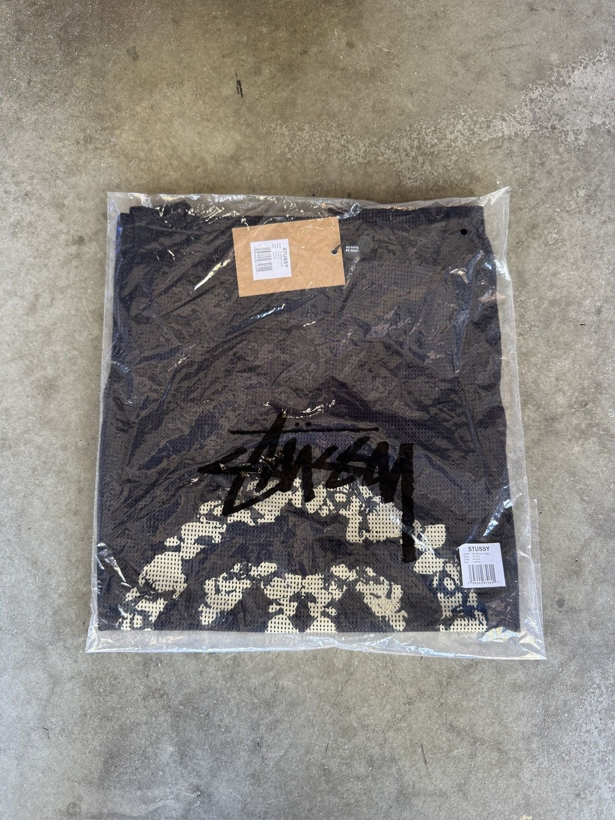 DENIM TEARS × Stussy DS Denim Tears Stussy Double S Wreath Gym Tank Black Size US L / EU 52-54 / 3 - 6 Thumbnail