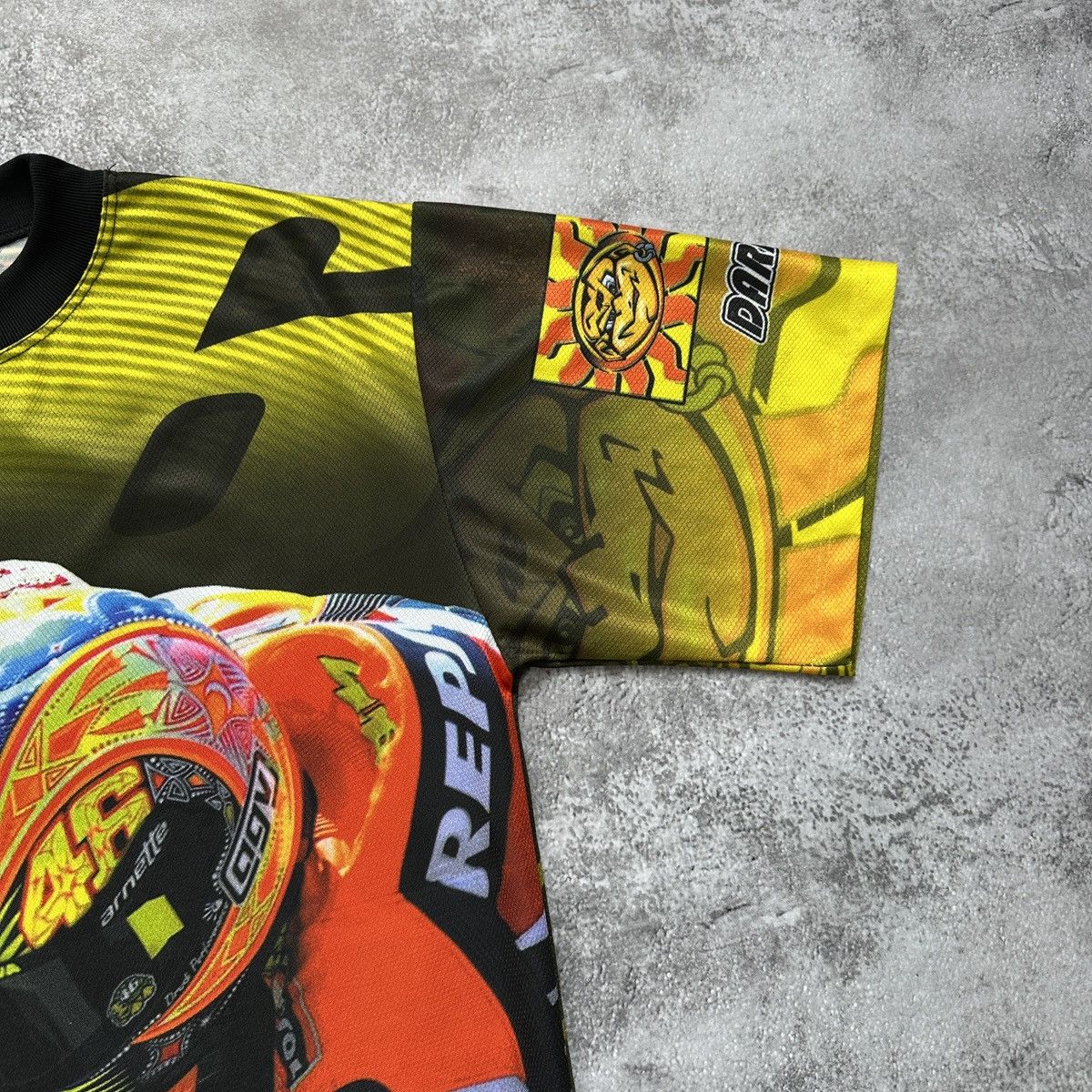 Honda Repsol Honda Valentino Rossi Overprint T-Shirt MotoGP VR46 Size US M / EU 48-50 / 2 - 4 Thumbnail