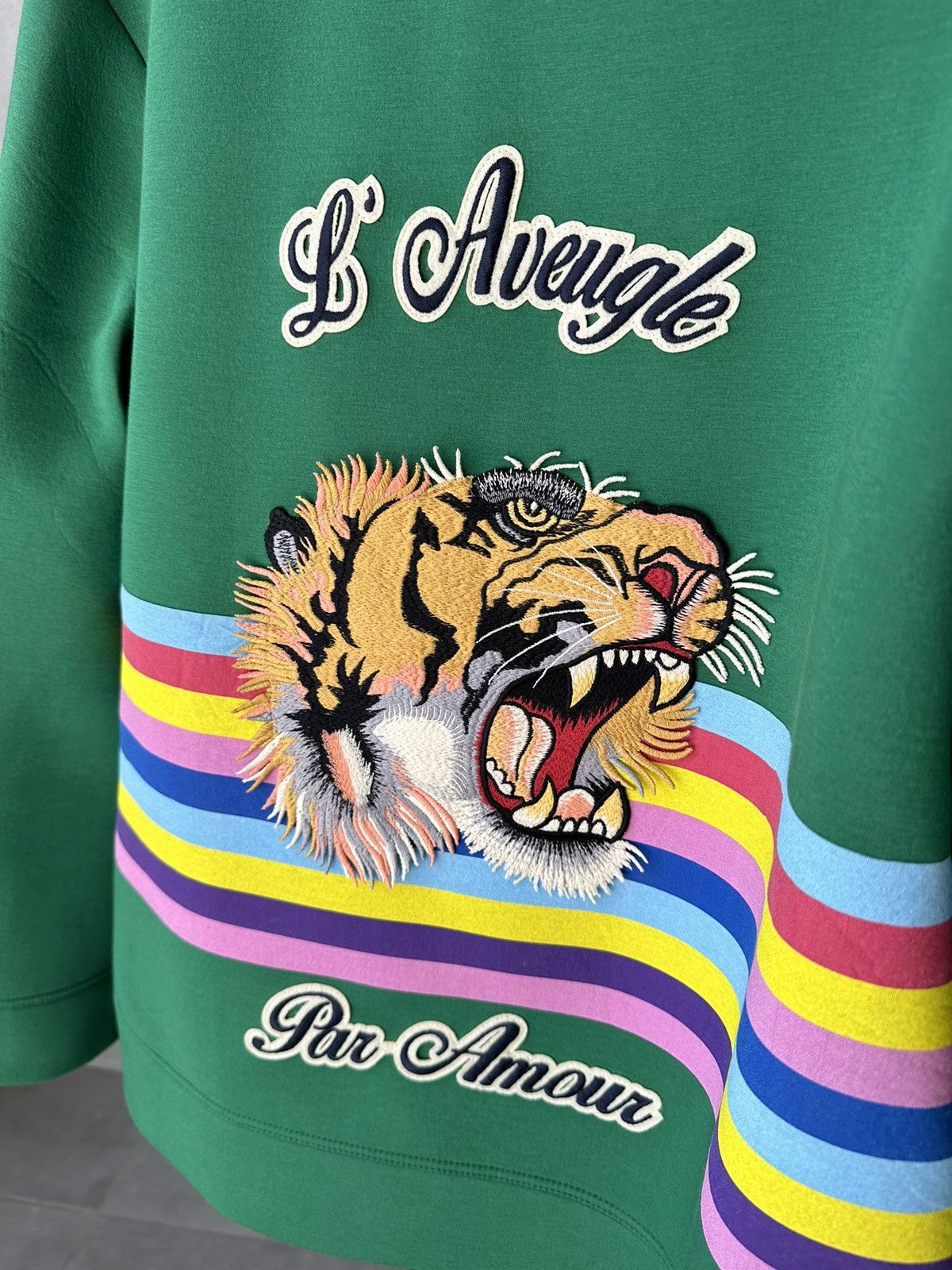Gucci Gucci Sweatshirt Por Amour Tiger Size US M / EU 48-50 / 2 - 3 Thumbnail