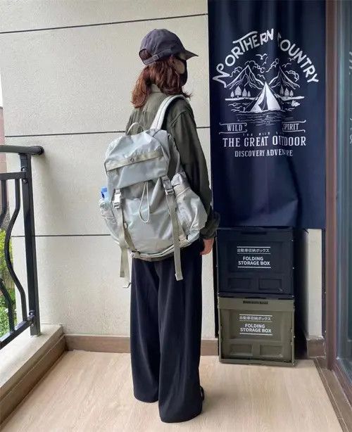 Japanese Brand Kanako x Mami Sports Outdoor Waterproof Nylon Shoulder Bag Size ONE SIZE - 3 Thumbnail
