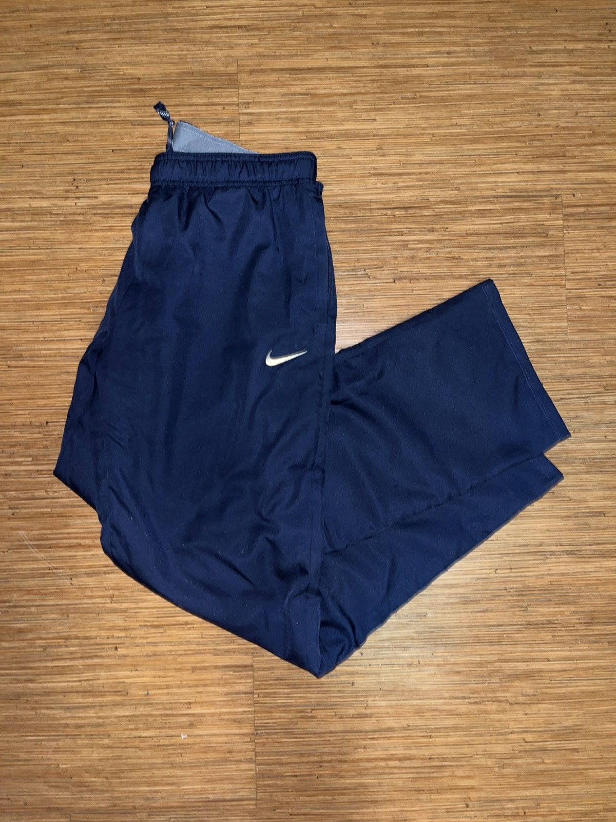 Nike Navy blue Nike track pants Size US 31 - 4 Thumbnail