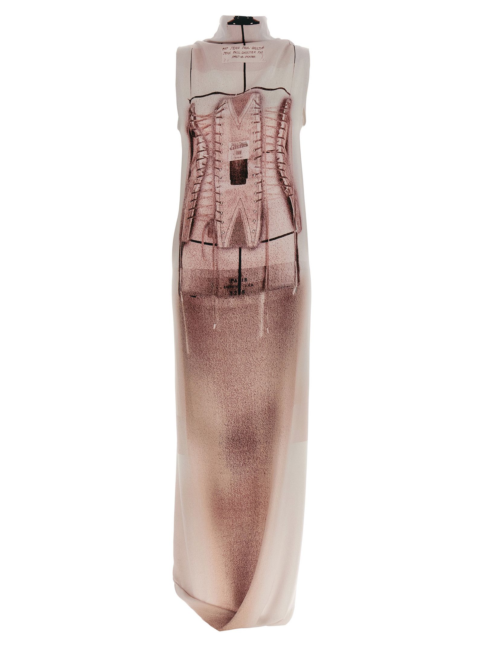Jean Paul Gaultier 'The Draped Trompe-L’Œil Corset' dress Size S / US 4 / IT 40 - 1 Thumbnail