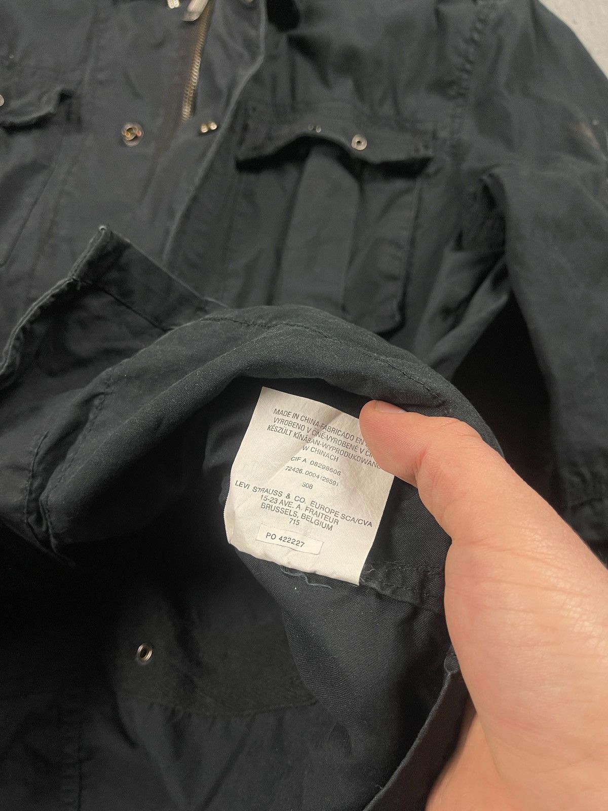 Levi's × Vintage Levis Black Commuter Jacket Size Large Size US L / EU 52-54 / 3 - 9 Thumbnail