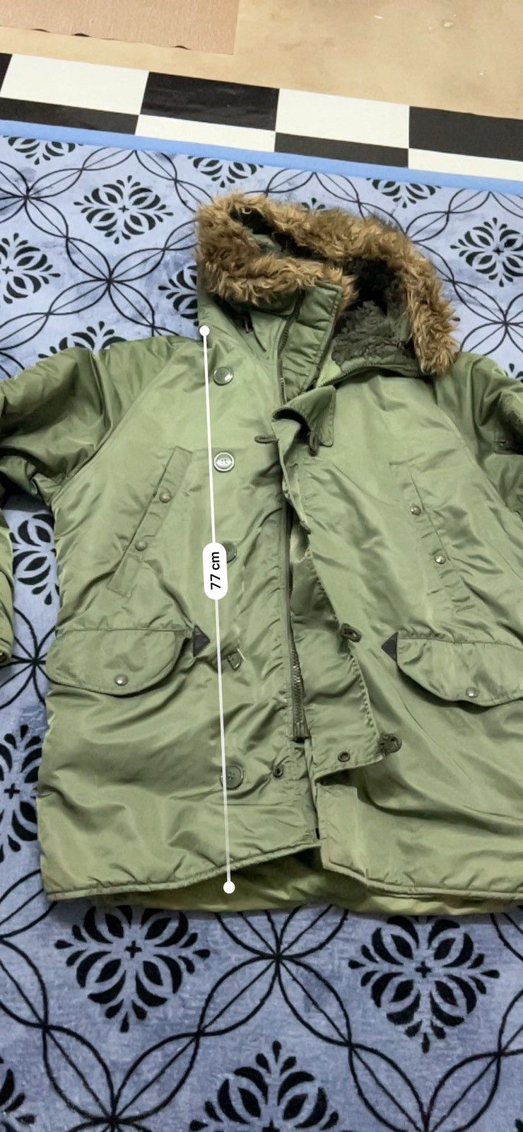 Alpha Industries × Vintage Alpha Industries Bomber / Parka Jacket Streetwear vintage Size US M / EU 48-50 / 2 - 13 Thumbnail