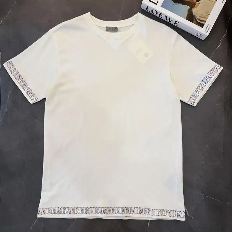 Dior Dior Men's White T-Shirt 0089 Size US M / EU 48-50 / 2 - 1 Thumbnail