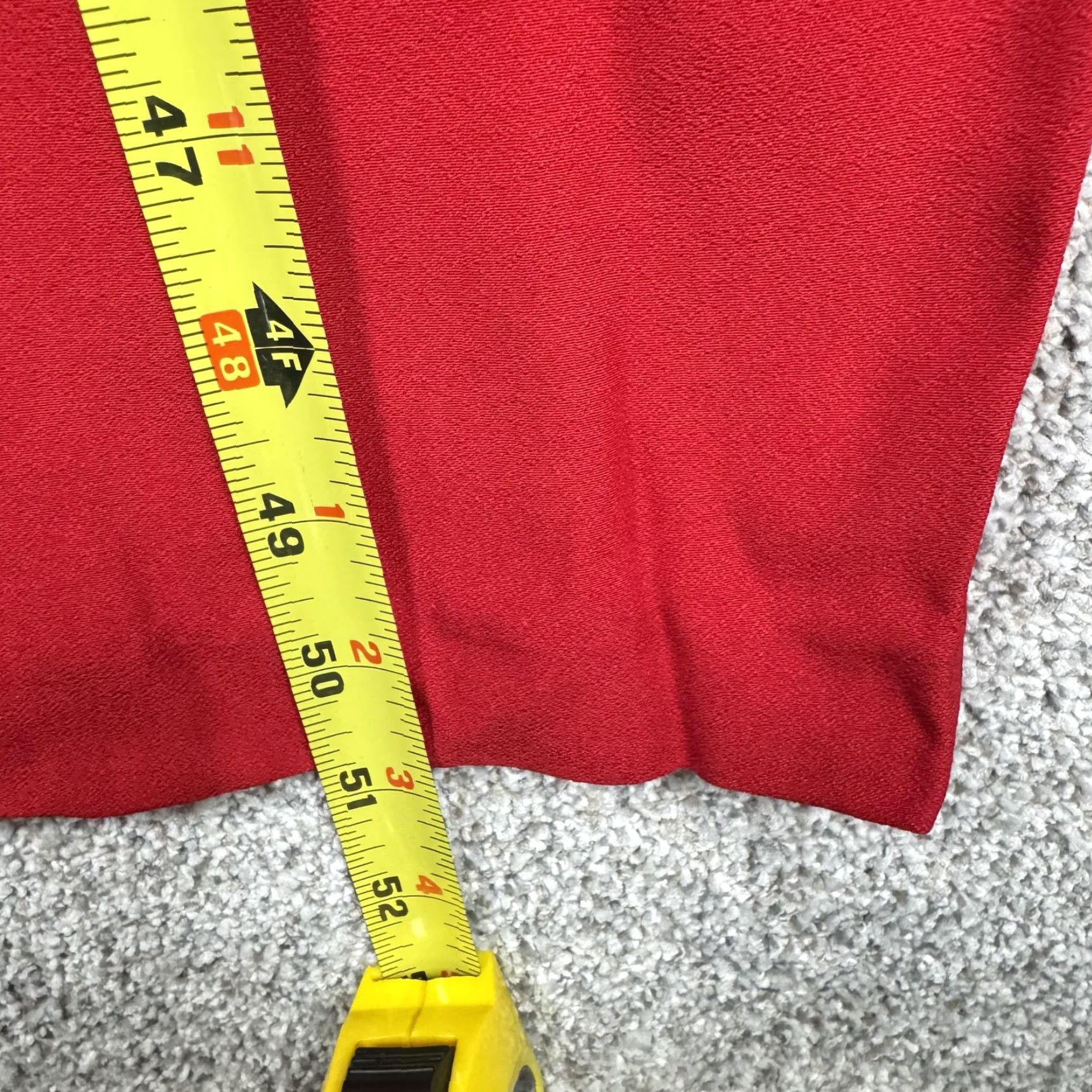 Vintage VINTAGE Dani Max Dress 8 Women Long Satin Red Formal Evening 80s 90s Unites Union USA Sleeveless Party/Cocktail Womens Max Size M / US 6-8 / IT 42-44 - 3 Thumbnail
