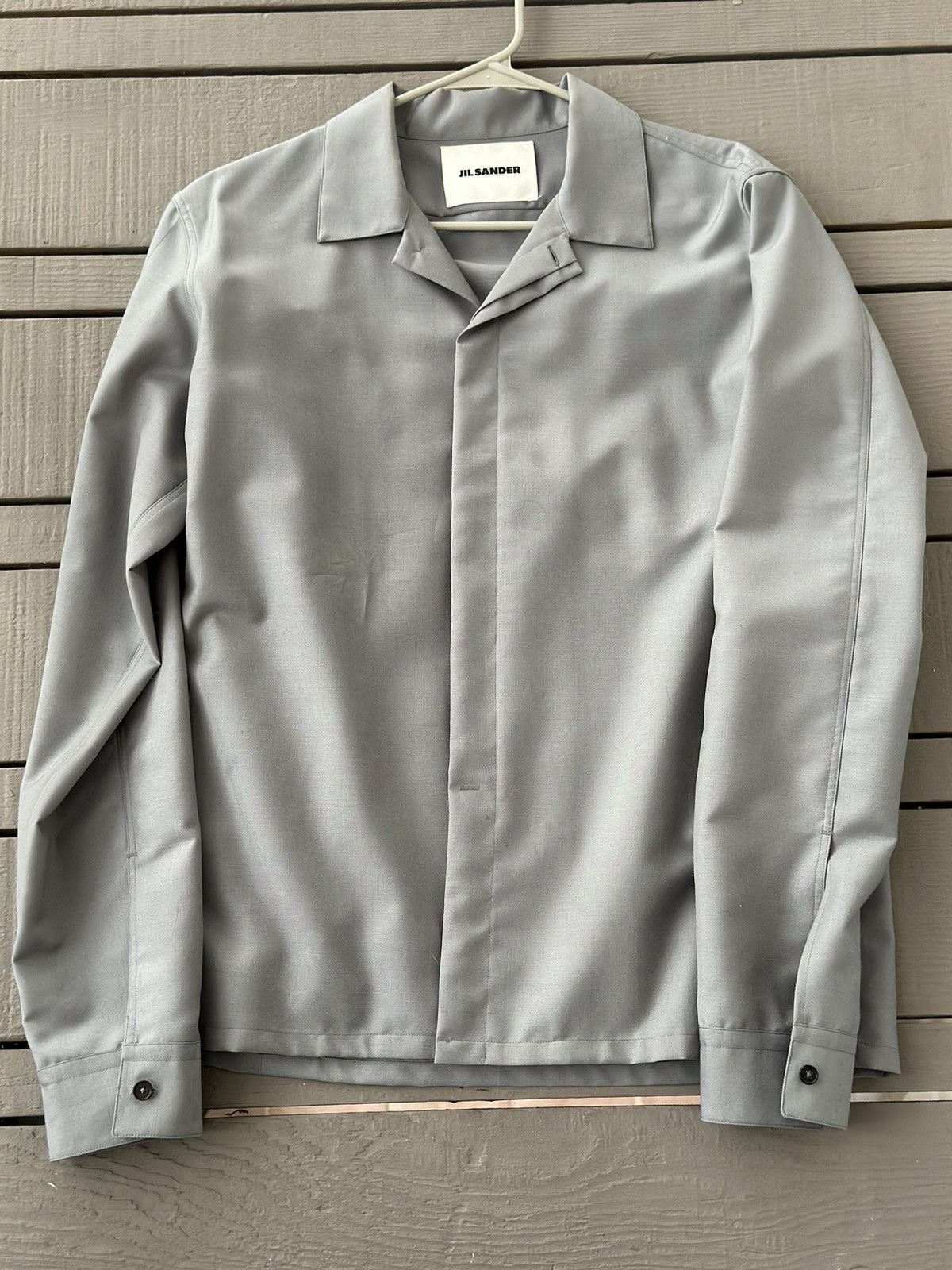 Jil Sander Virgin Wool Taren Shirt sz S Size US S / EU 44-46 / 1 - 2 Thumbnail