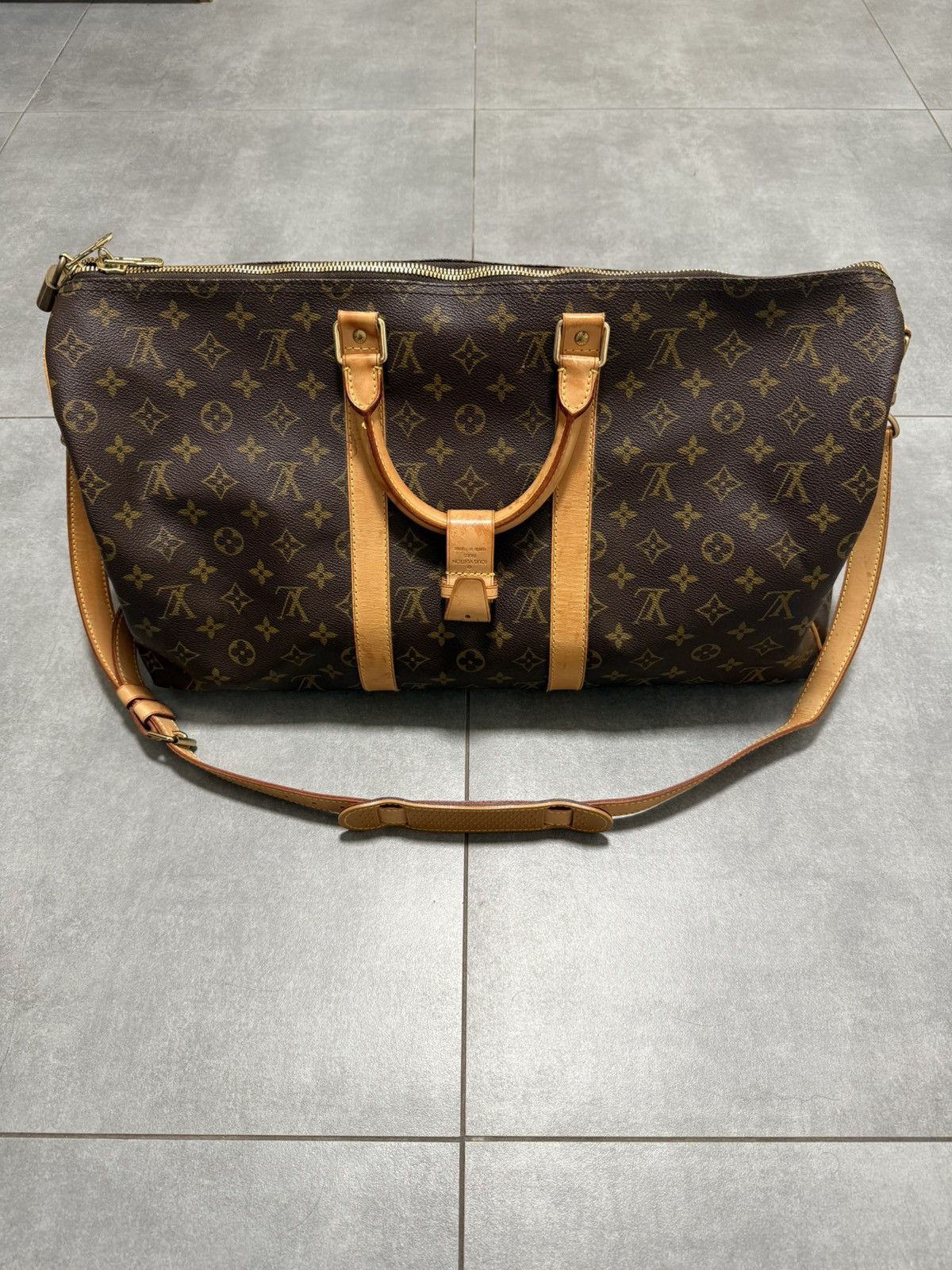 Louis Vuitton Louis Vuitton Keepall 50 Vintage Bag Size ONE SIZE - 2 Thumbnail