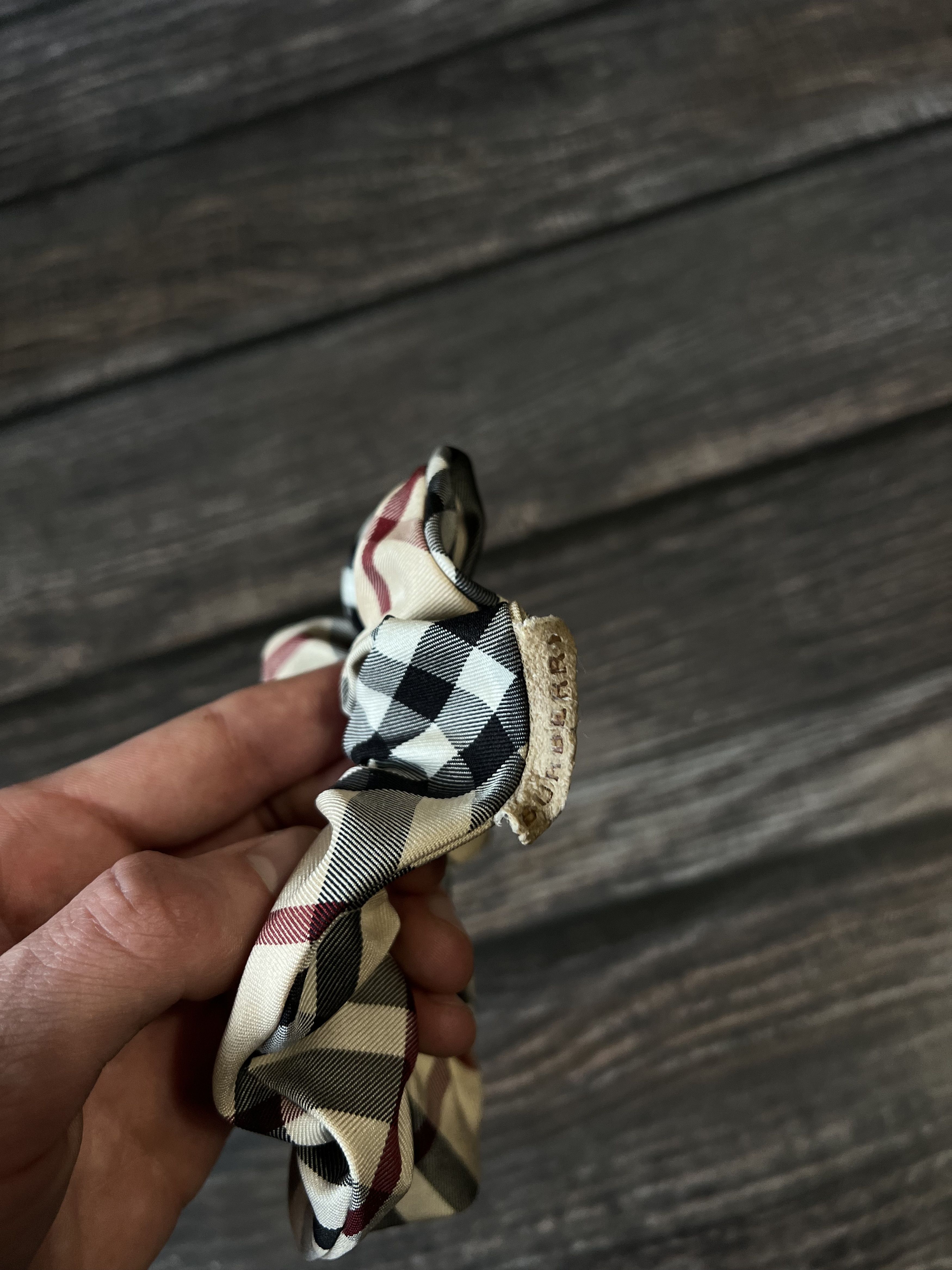 Burberry Burberry Vintage Hair Elastic y2k Size ONE SIZE - 4 Thumbnail