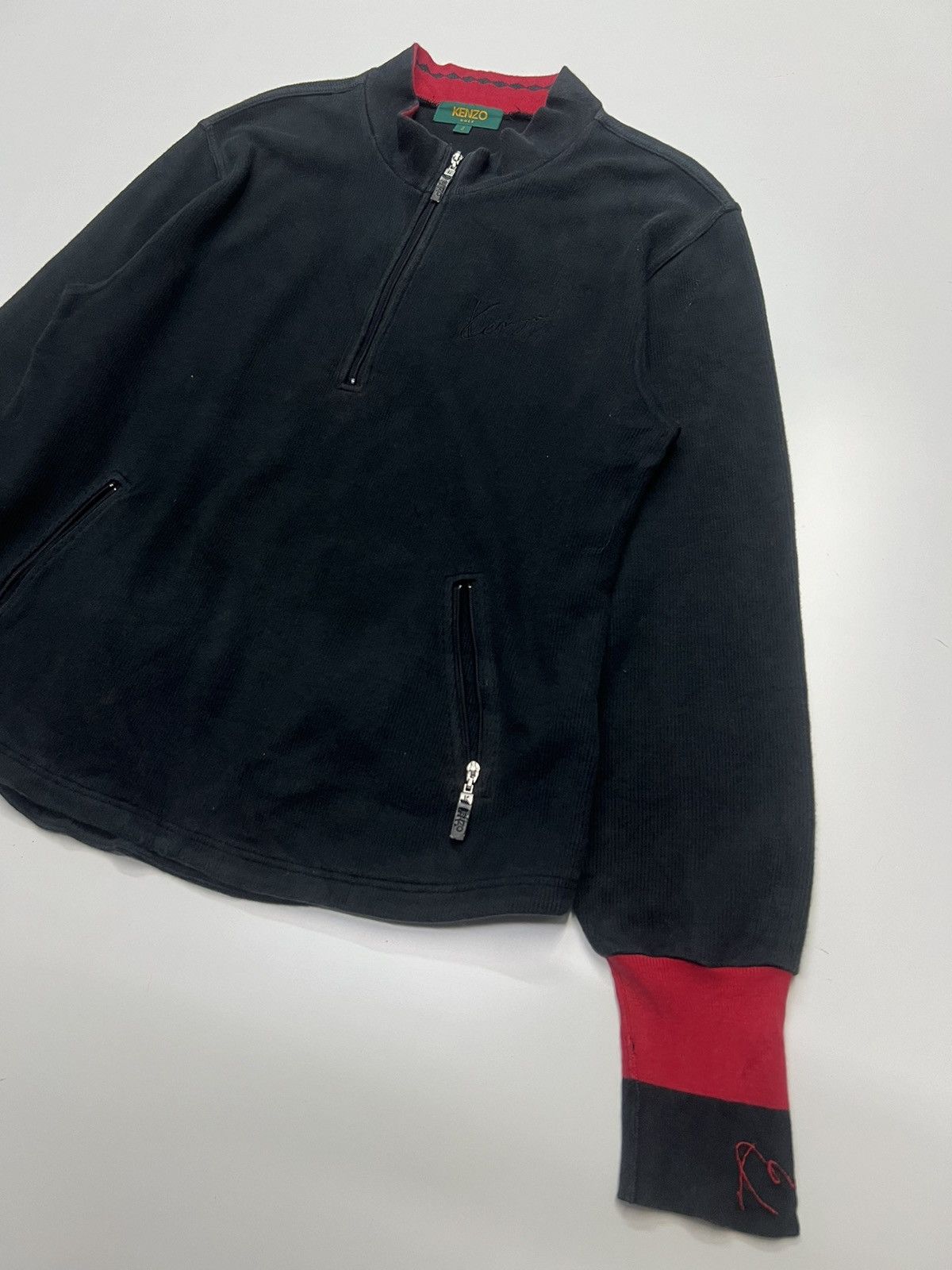 Kenzo 🔥KENZO GOLF HALF ZIPPER SWEATSHIRT Size US S / EU 44-46 / 1 - 3 Thumbnail