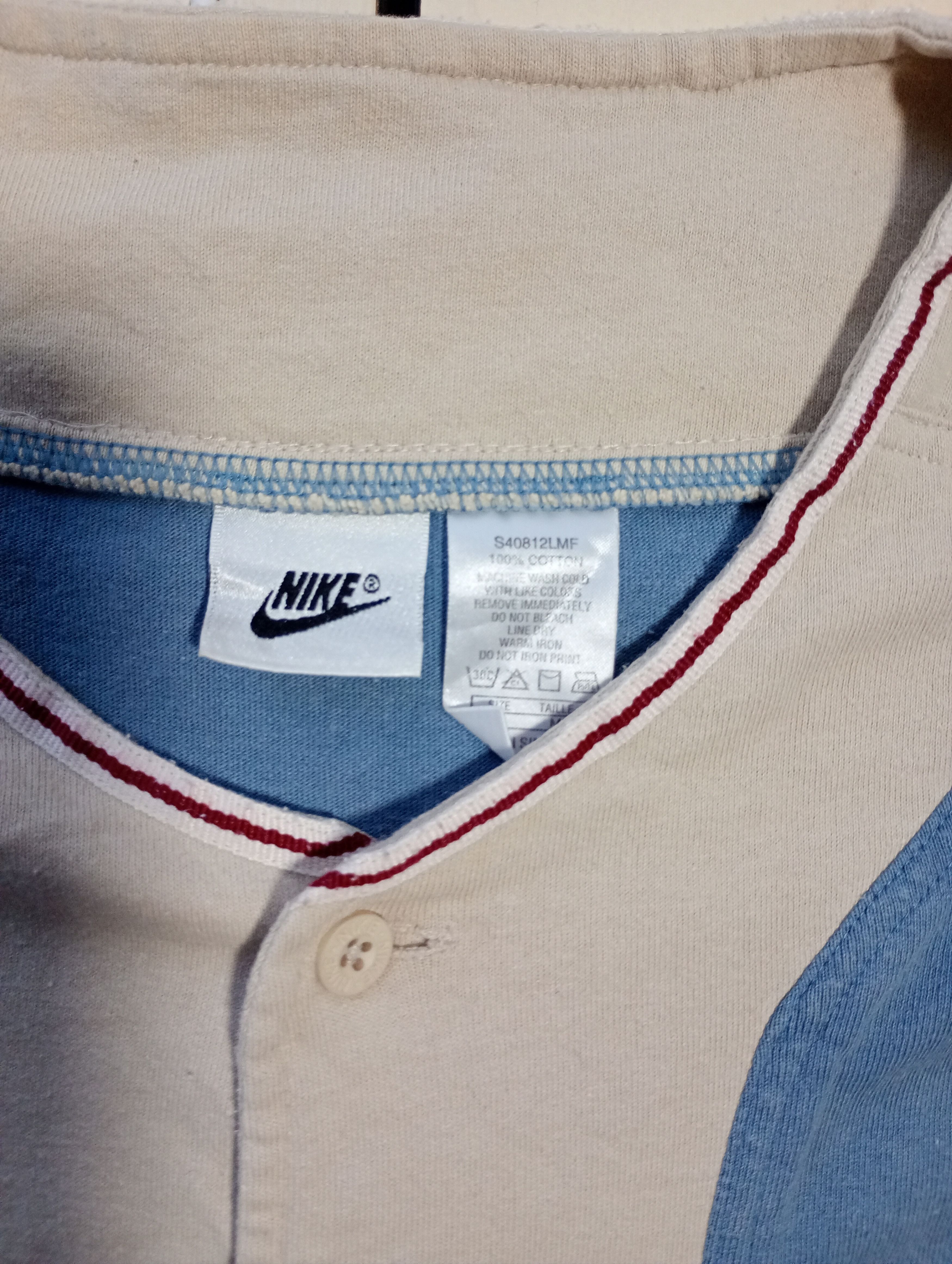 Nike Nike Baseball Shirt Vintage 80-90's Size US M / EU 48-50 / 2 - 11 Thumbnail