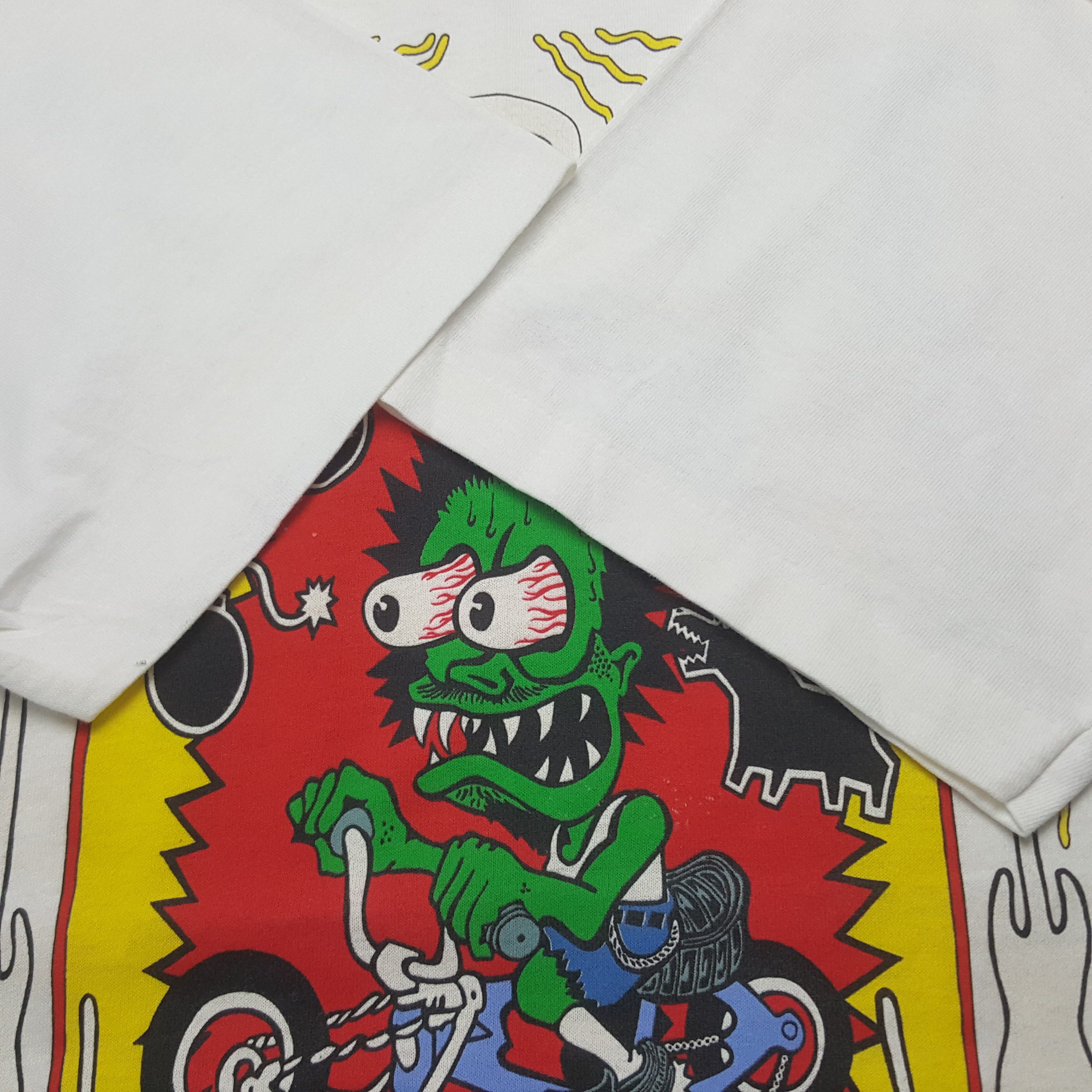 Band Tees × Vintage Vintage Vodoo Glow Skulls American Band T-shirt Size US L / EU 52-54 / 3 - 6 Thumbnail