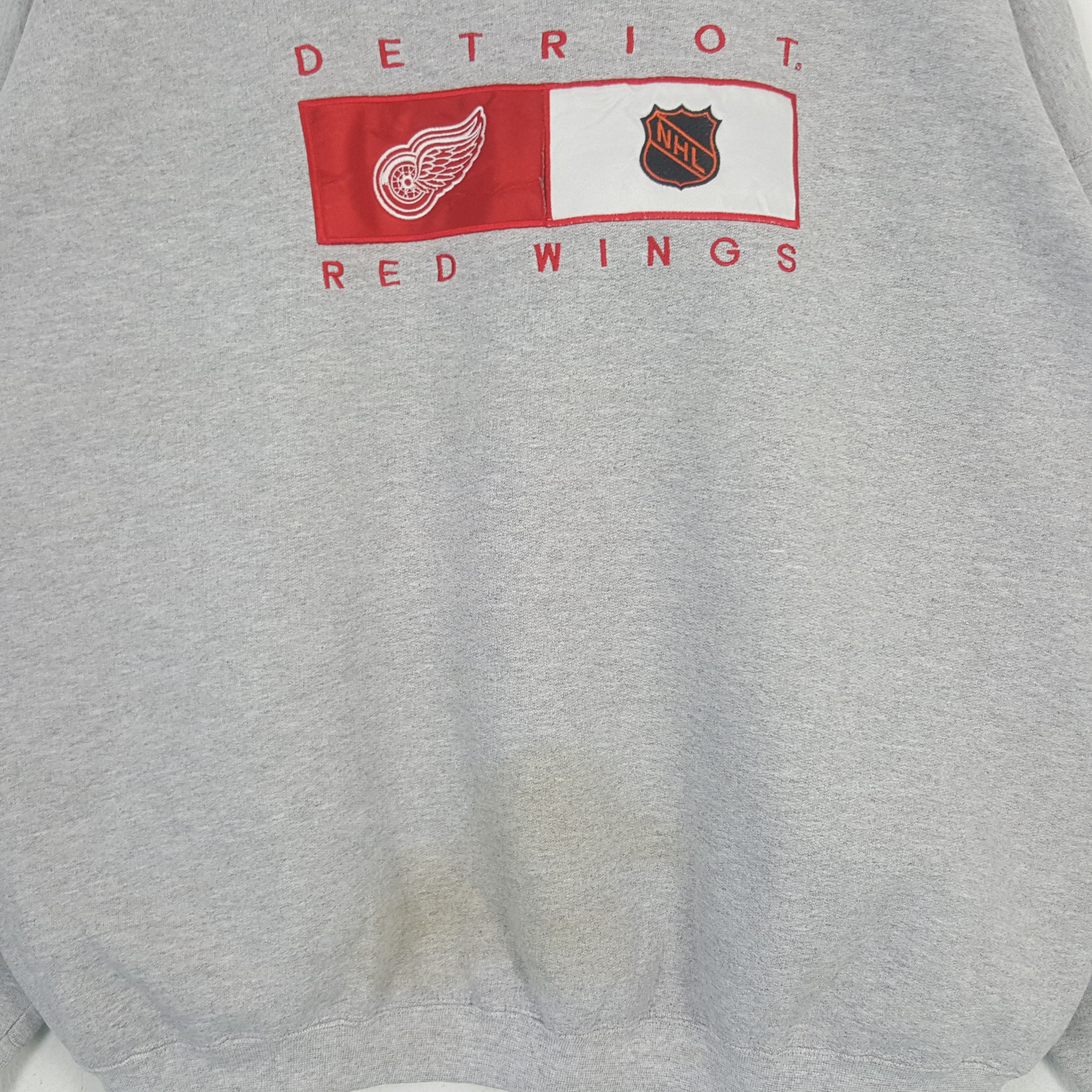 NHL Vintage Detriot Red Wings Hockey Team Sweatshirt C291N1 Size US XL / EU 56 / 4 - 2 Thumbnail