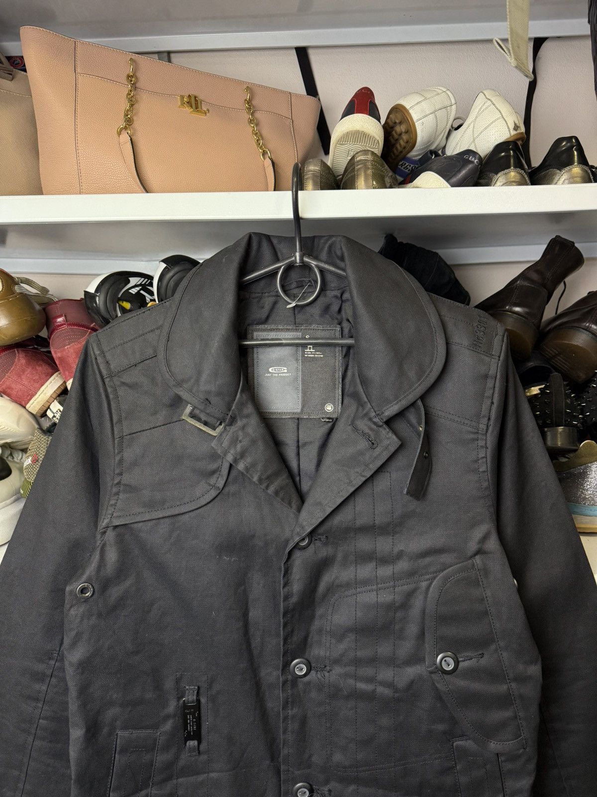 G-Star Men’s G-Star Raw Trench Coat Size US S / EU 44-46 / 1 - 2 Thumbnail