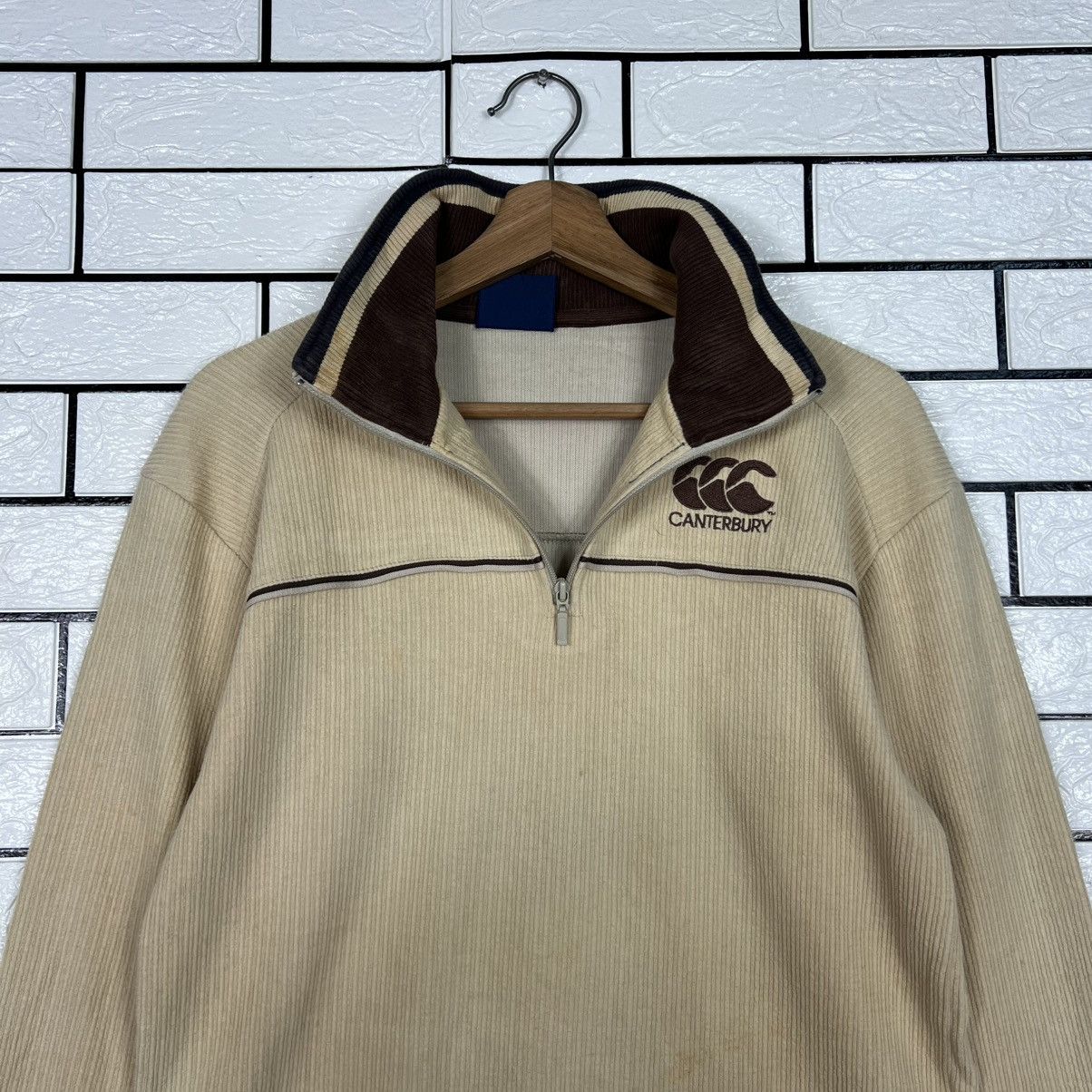 Canterbury of New Zealand Vintage CANTERBURY Half Zipper Turtleneck Sweater #3997-C182 Size US M / EU 48-50 / 2 - 11 Thumbnail