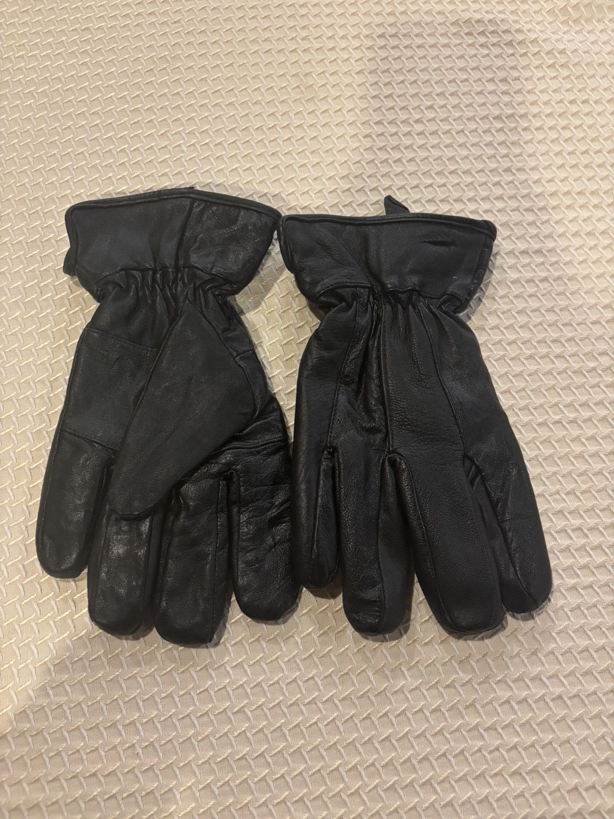 Other Black leather gloves.mm-222 Size ONE SIZE - 3 Thumbnail