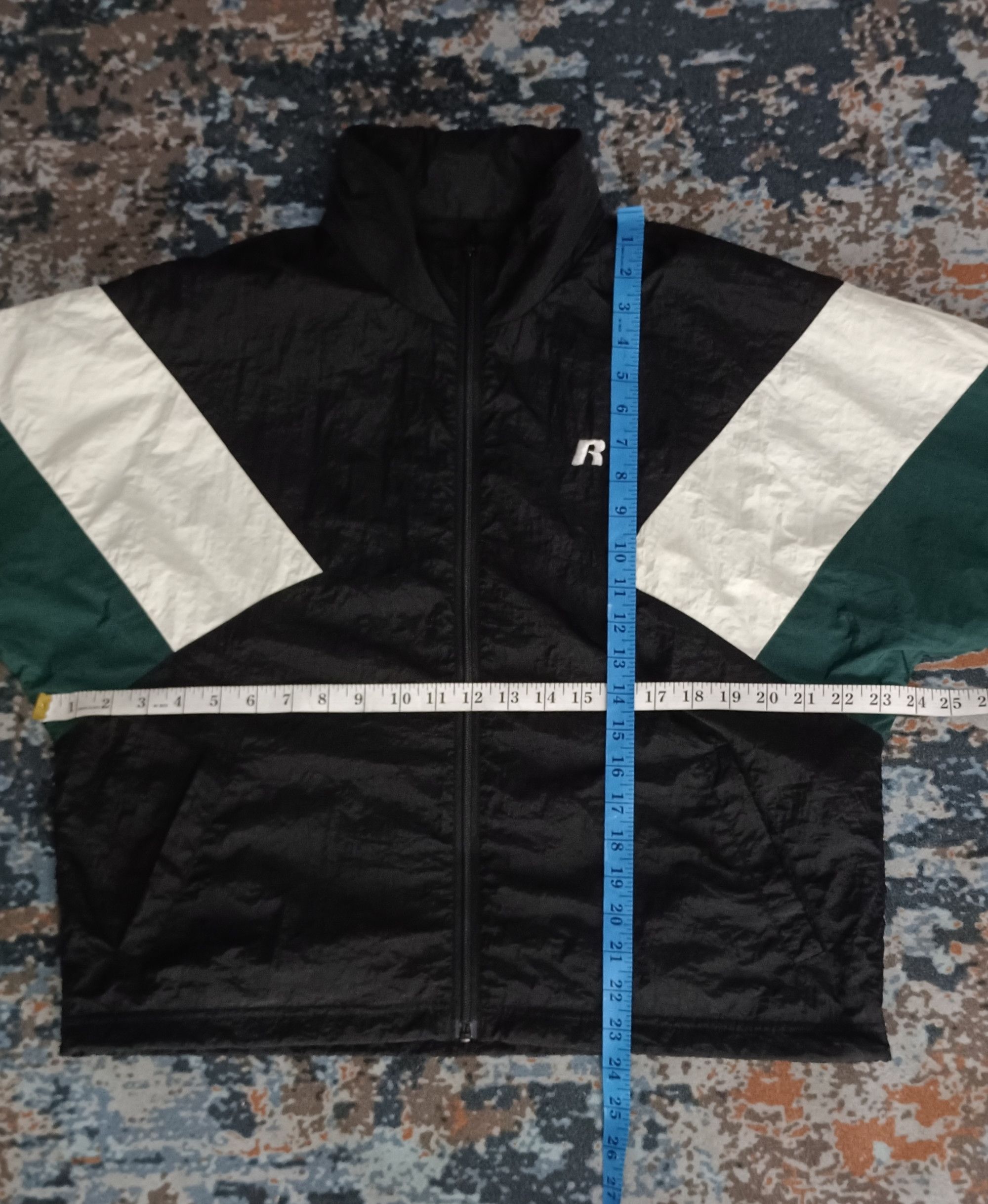 Russell Athletic × Vintage Vintage Russell Athletic Embroidered Logo Windbraker Size US L / EU 52-54 / 3 - 15 Thumbnail