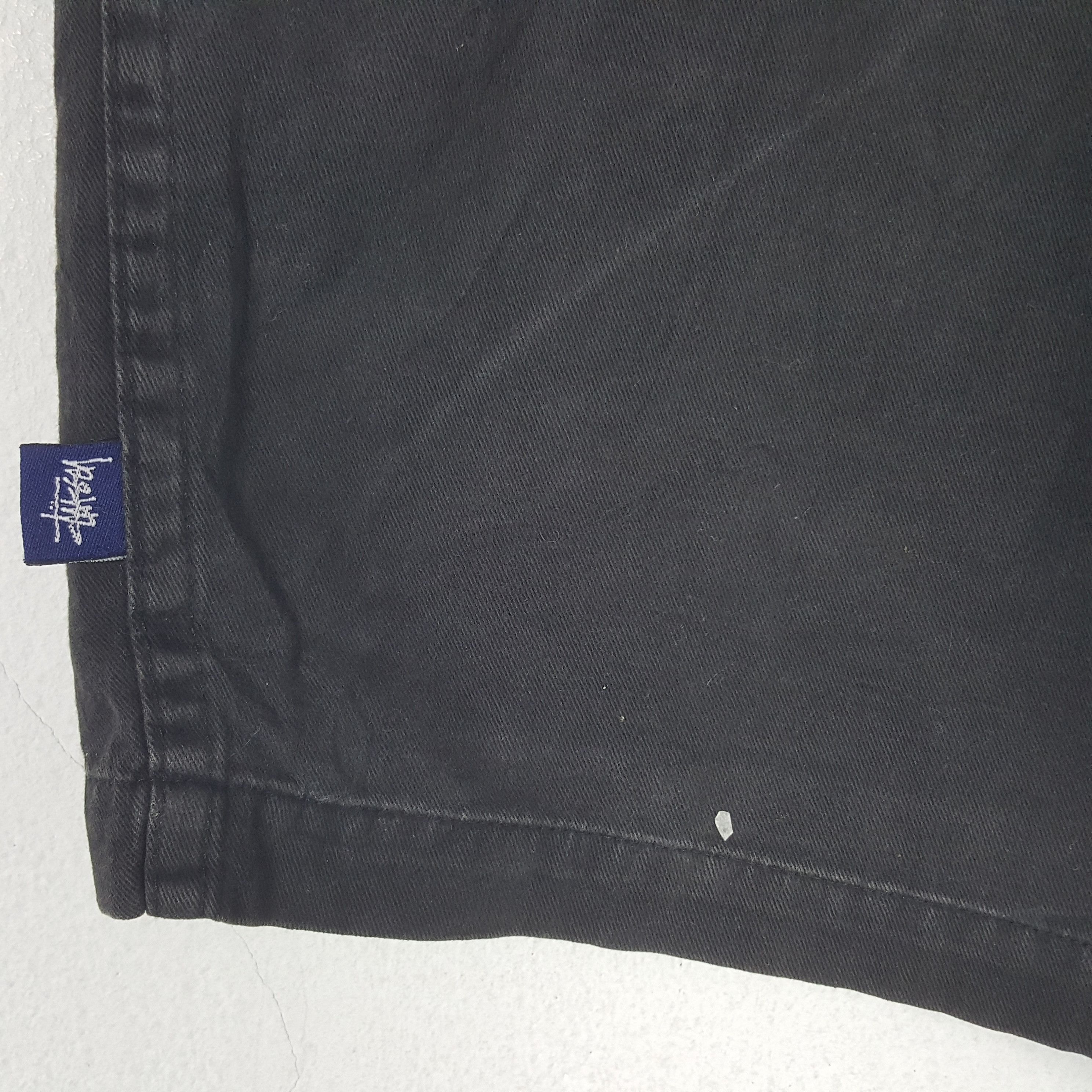 Stussy × Vintage Vintage Stussy Custom Big Logo Shorts Pants Size US 26 / EU 42 - 5 Thumbnail