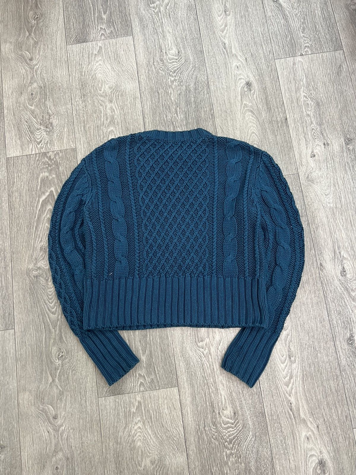Acne Studios Acne Knit Cable Crop Sweater Size M / US 6-8 / IT 42-44 - 2 Thumbnail