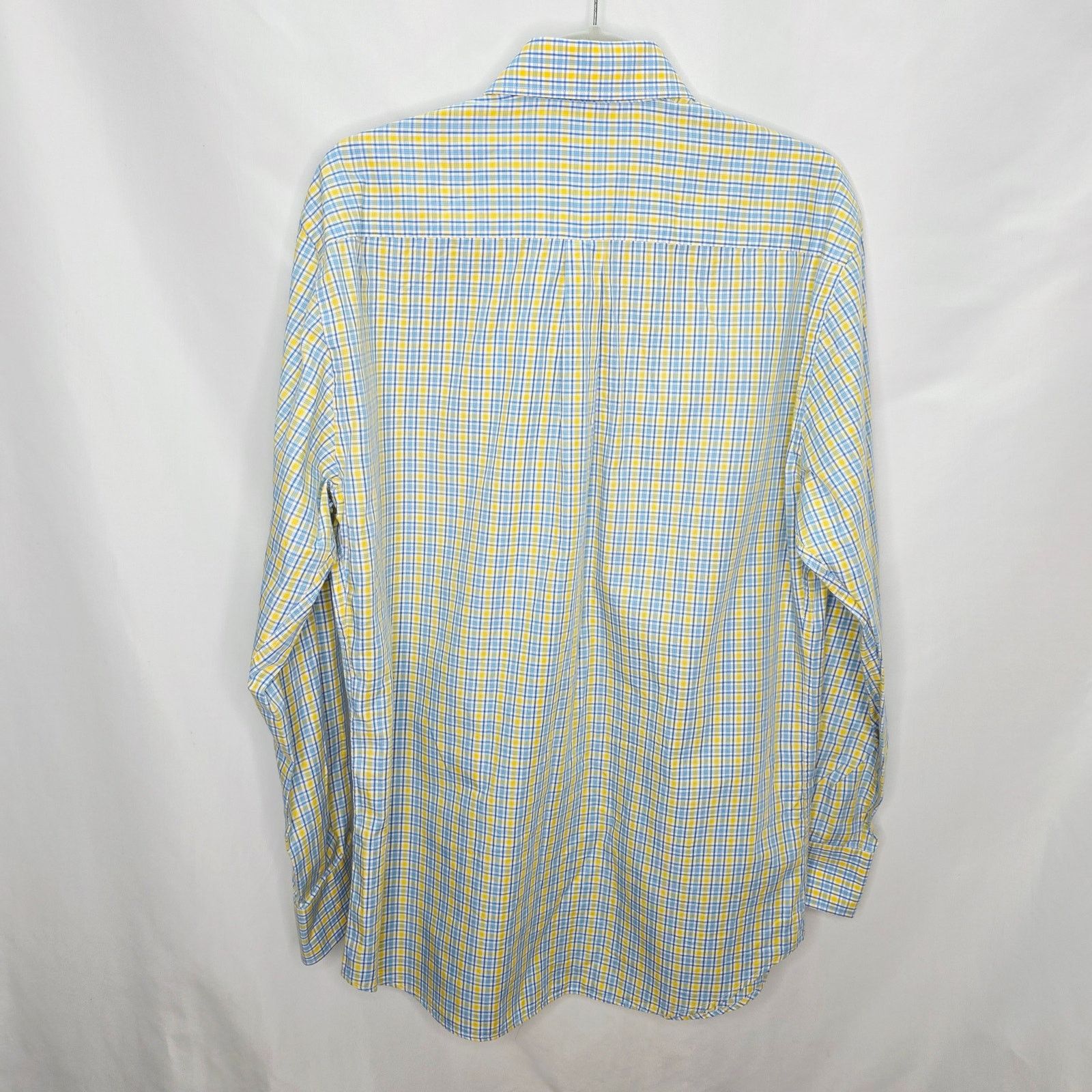 Peter Millar Peter Millar Button Front Plaid Long Sleeve Shirt Size L Size US L / EU 52-54 / 3 - 7 Thumbnail
