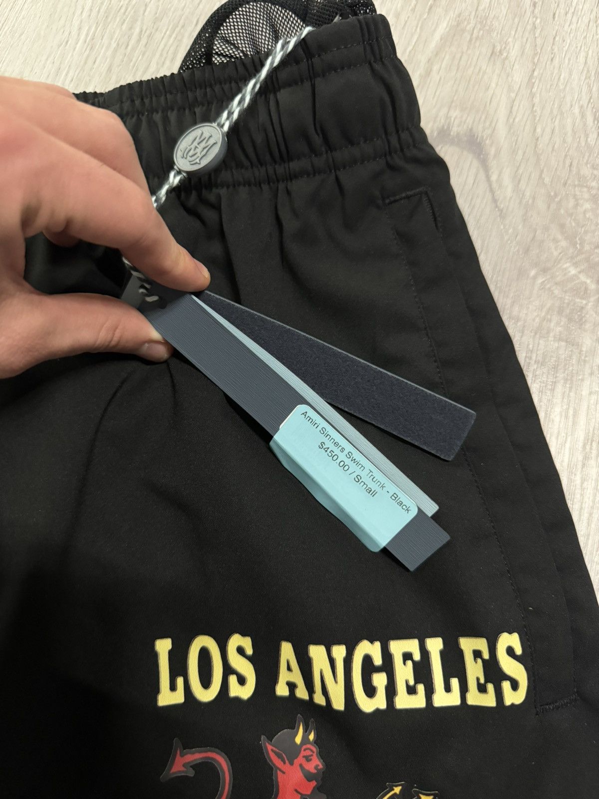 Amiri Amiri Sinner Swim Shorts Size US 29 - 5 Thumbnail