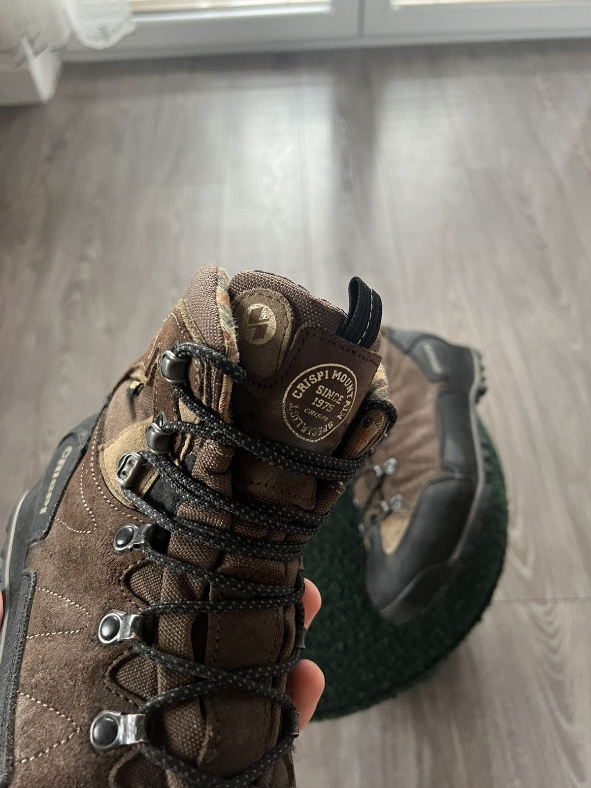 Other ‼️Crispi Hiking Rare Gore-Tex Vibram Trail High Boots‼️ Size US 7 / EU 40 - 14 Thumbnail