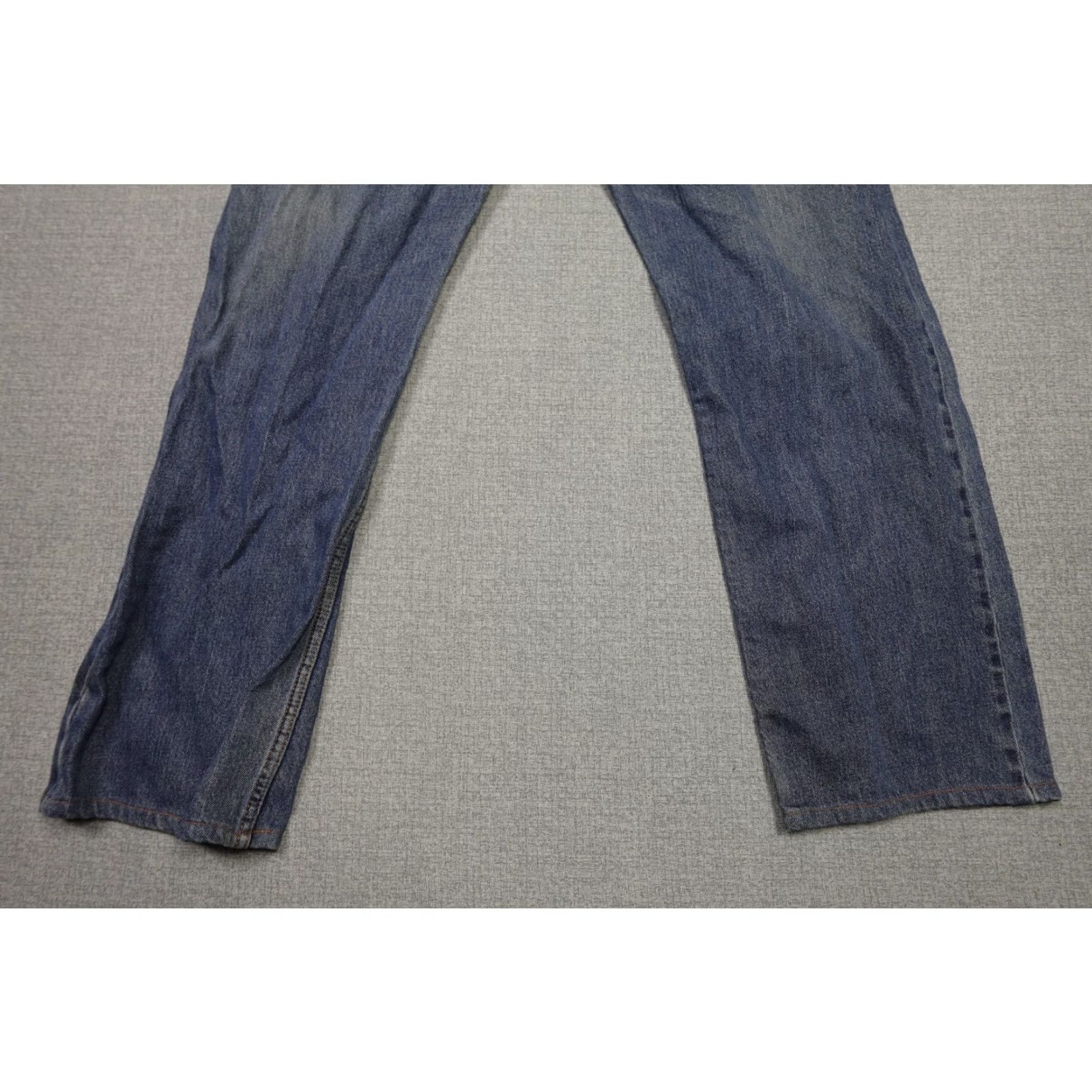Levi's Levi's 505 Jeans Mens 38x32 Blue Regular Fit Western Cowboy Rancher Light Wash Jeans Size US 38 / EU 54 - 3 Thumbnail